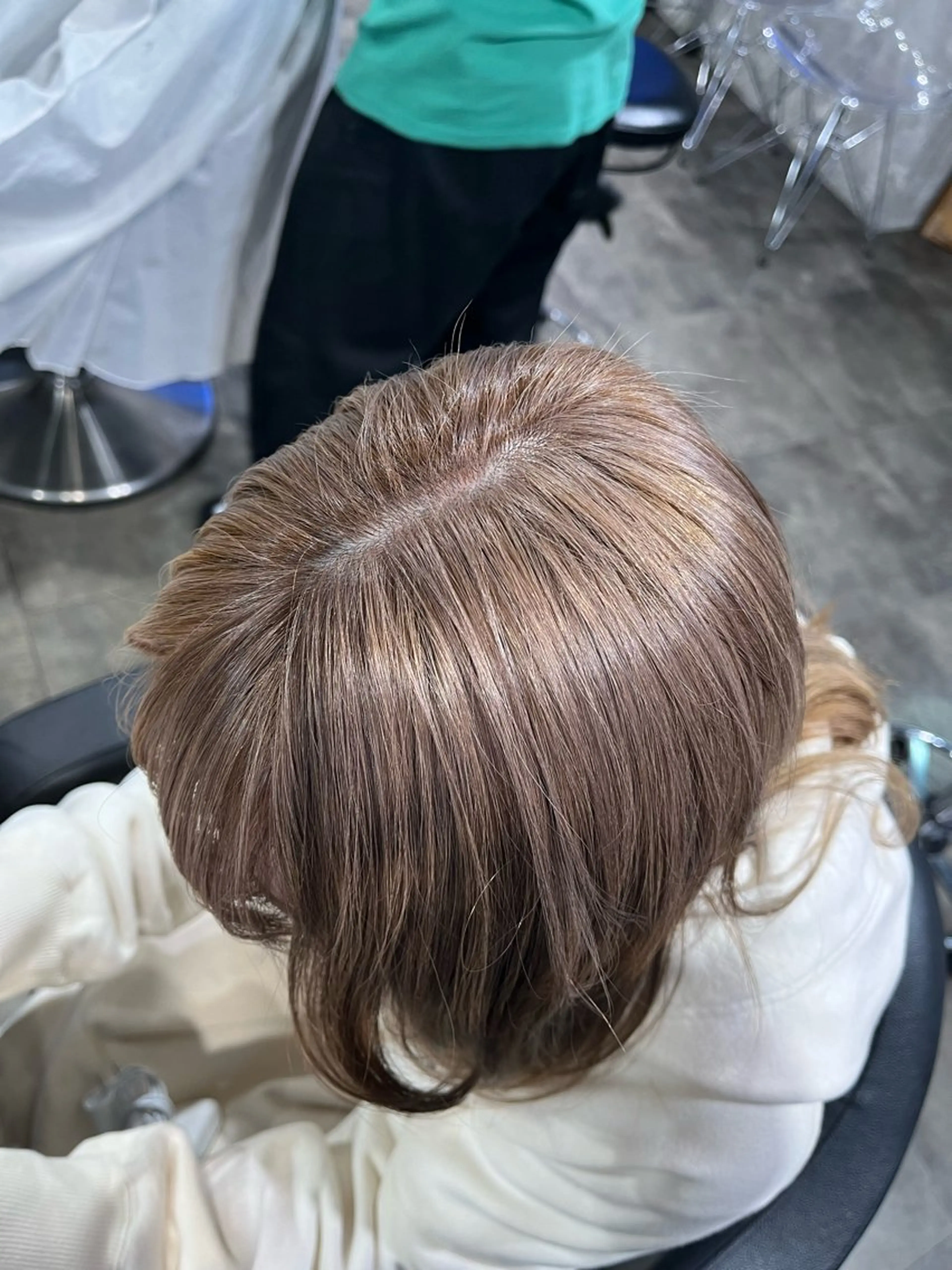 セミロング 似合わせhair🌷 momoのヘアスタイル