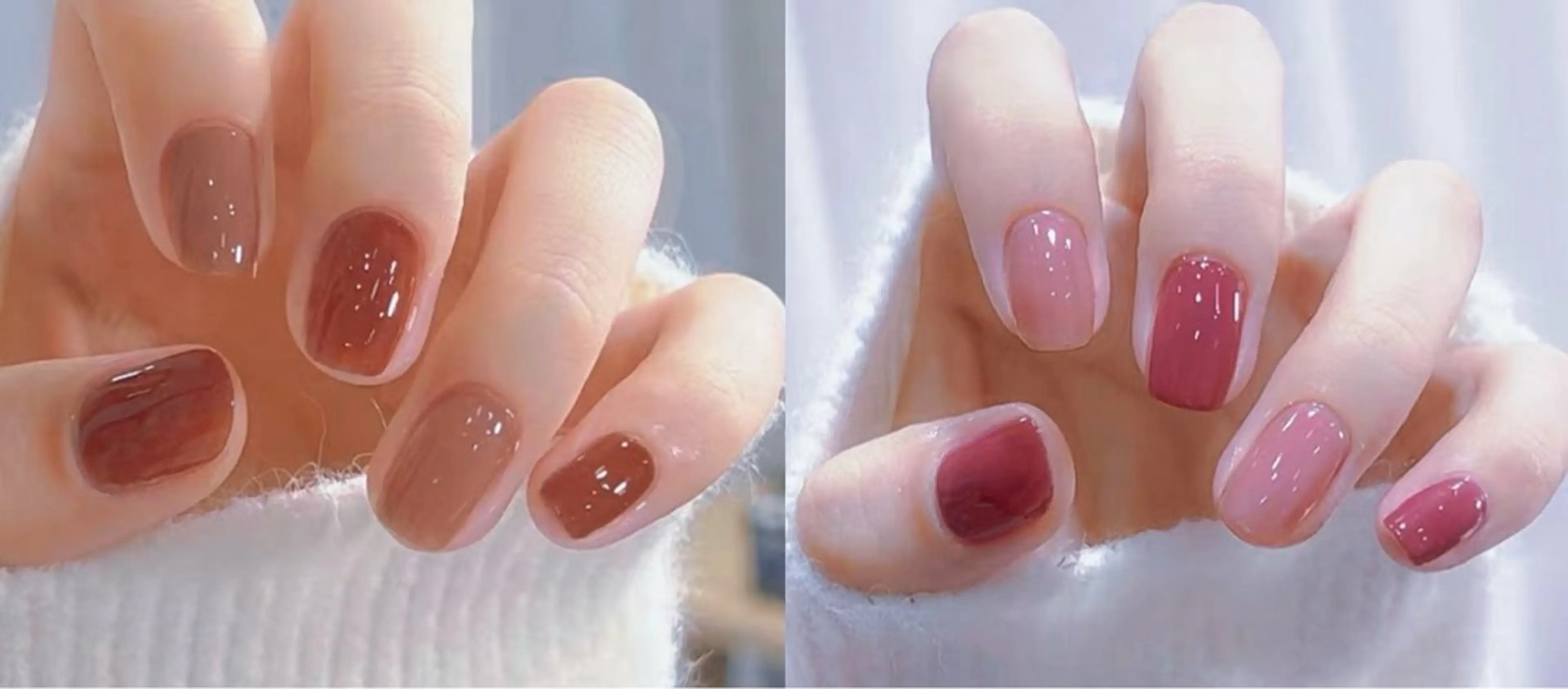 ネイル ハンドネイル H3 Nail Tsuki🦋💙のネイルデザイン