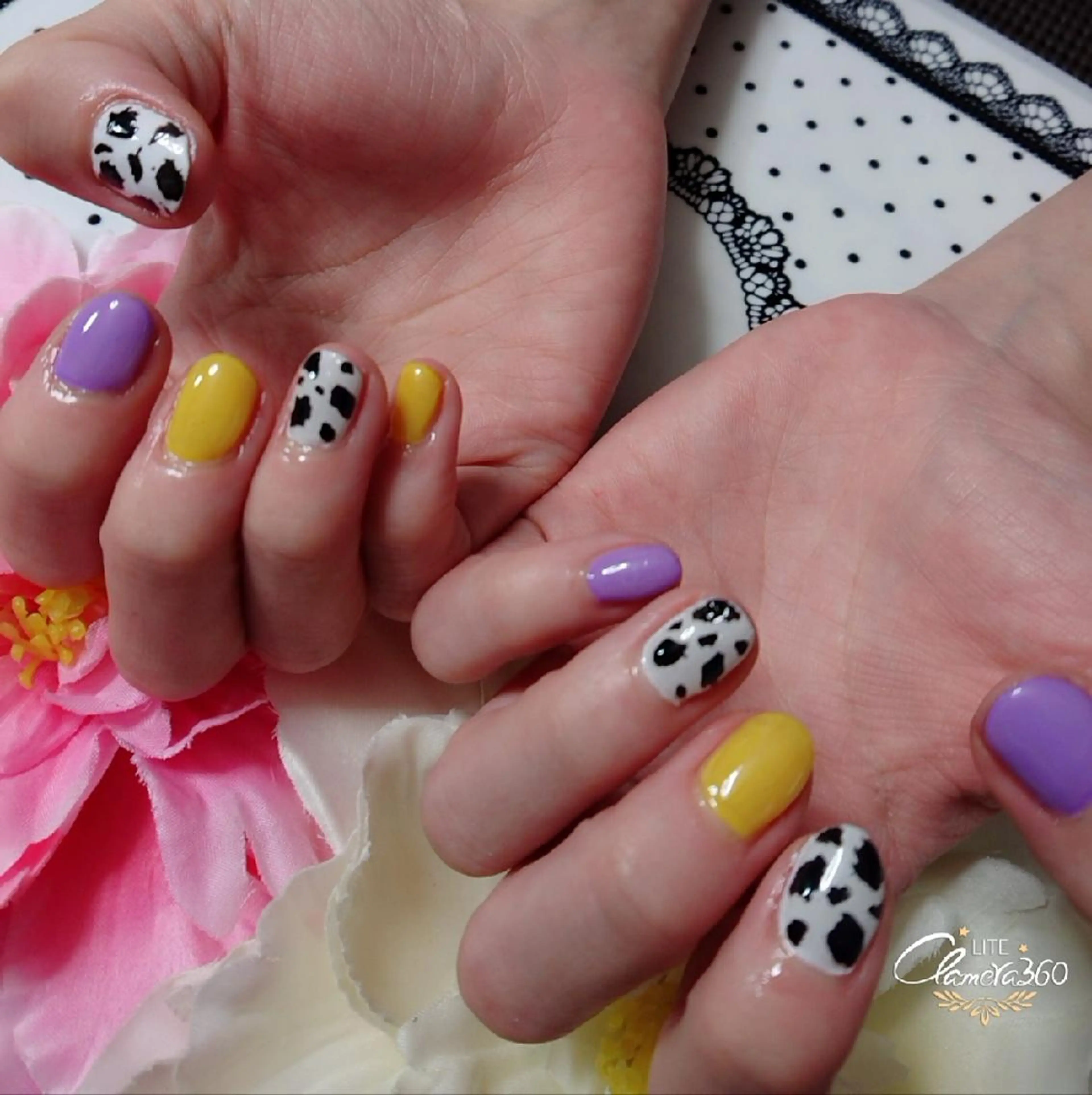 ショート ハンドネイル プチネイル MIKIのネイルデザイン