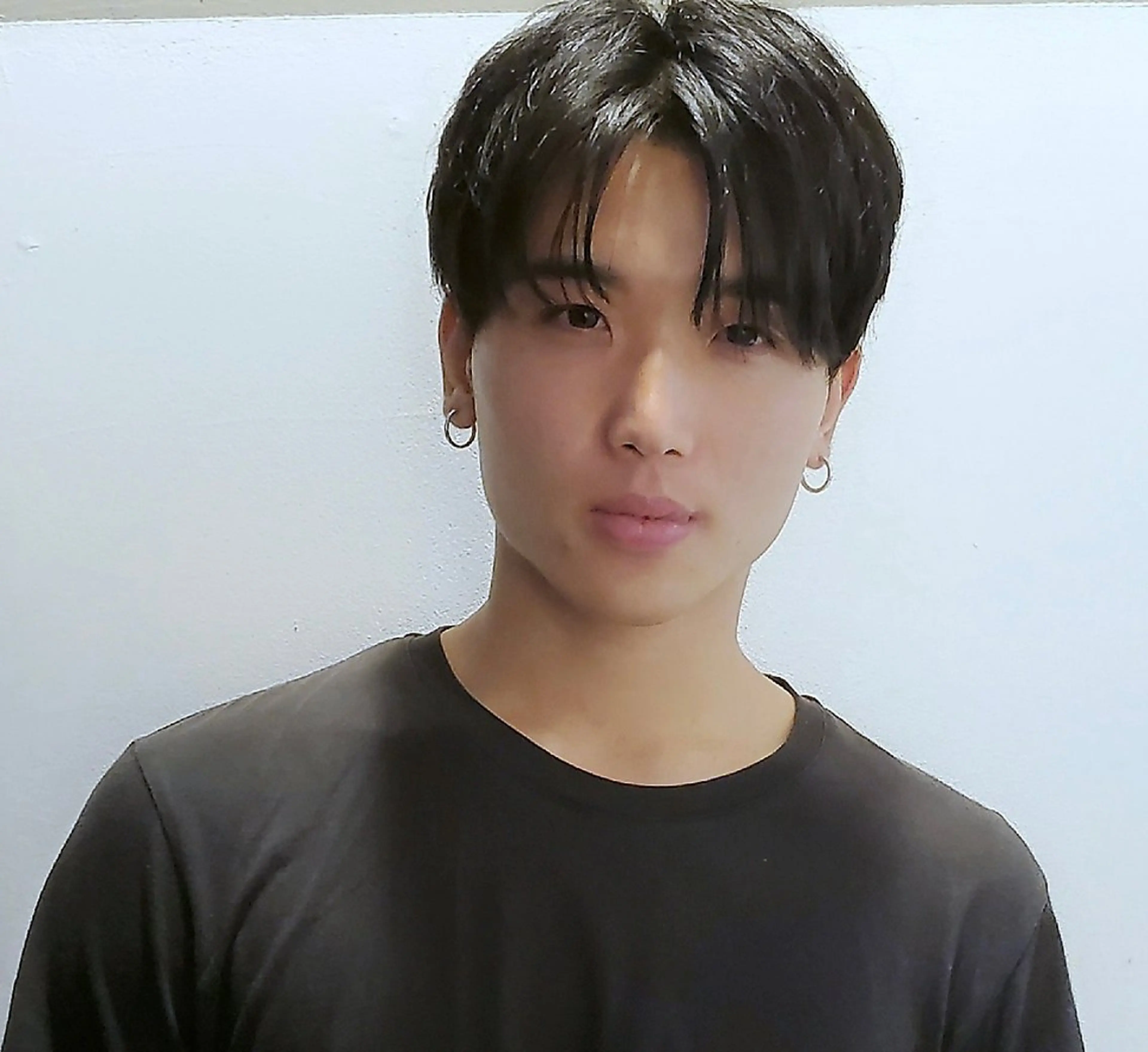 メンズ センターパート GiseL ジゼル六本松のヘアスタイル