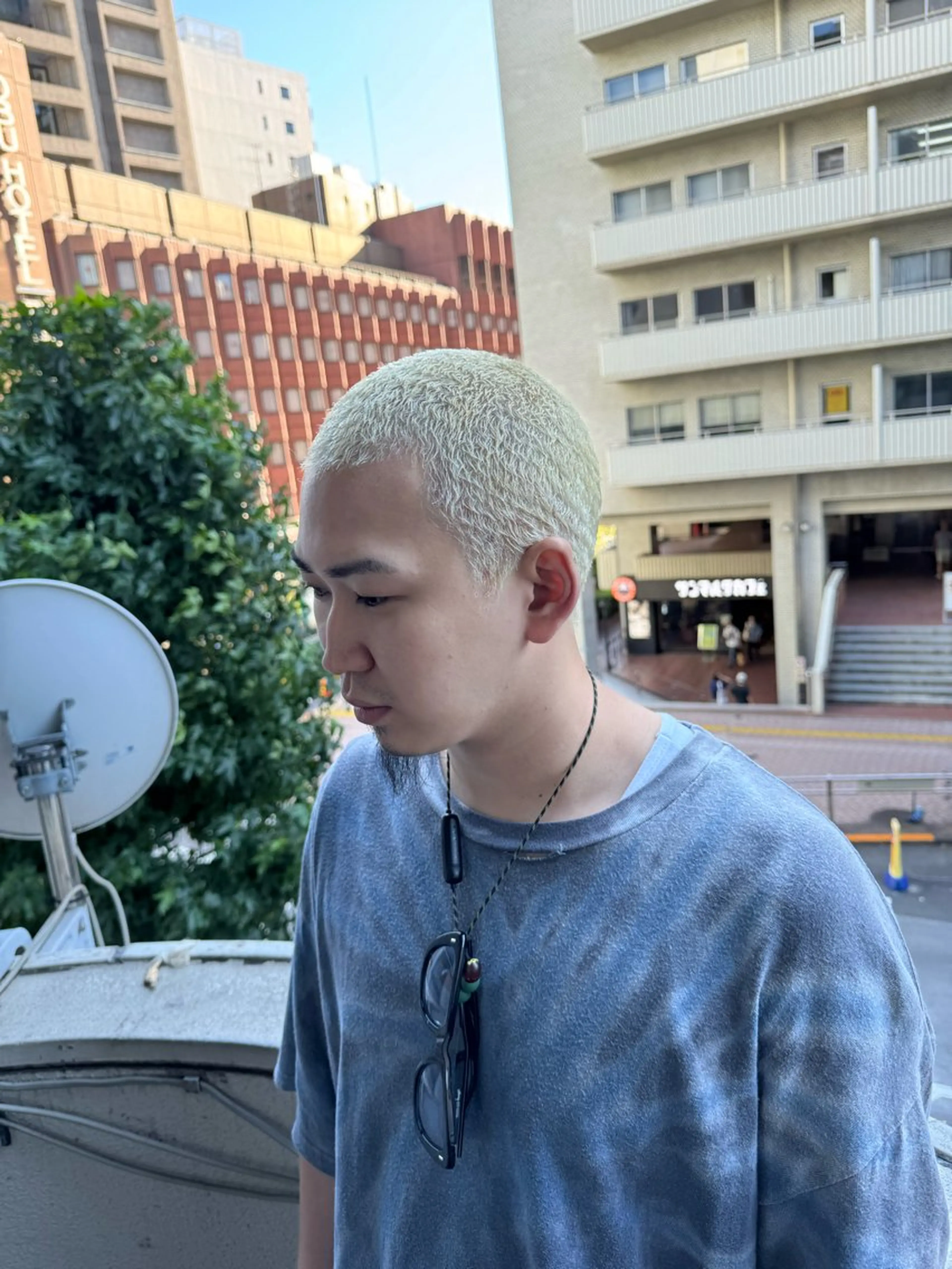 ショート カラー パーマ メンズ メンズパーマ カット ヘアカラー パーマ 💈メンズ特化💈 TASUKUのヘアスタイル