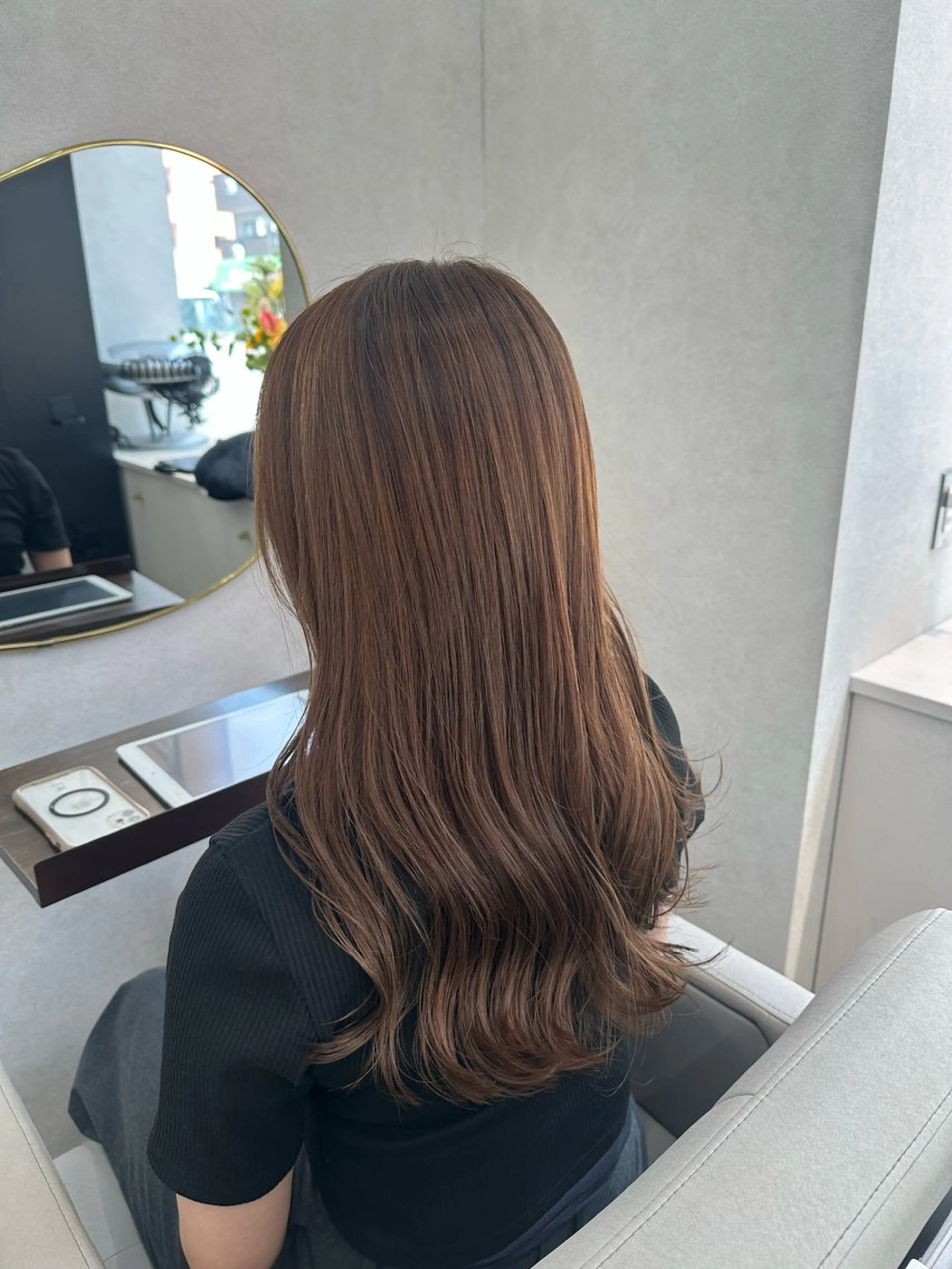 カラー ナチュラル🎀透明感 カラー/香香のヘアスタイル