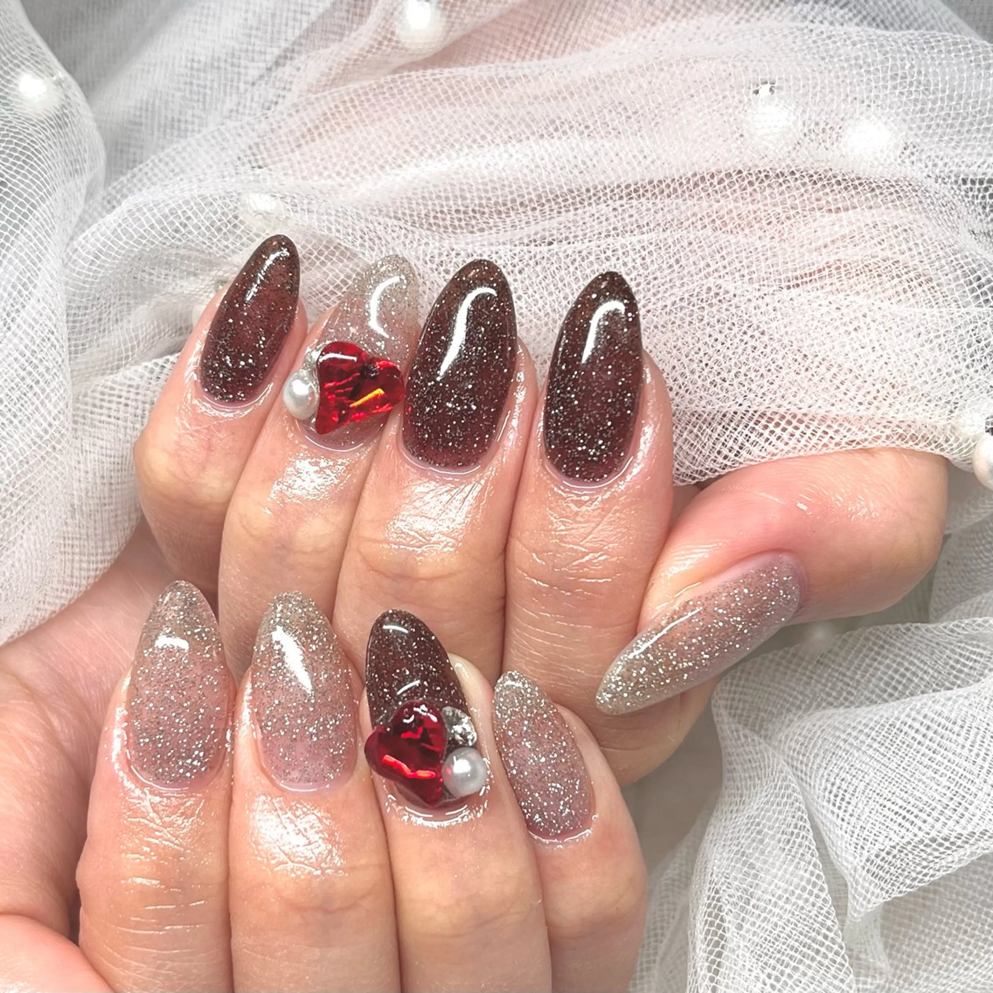 ネイル フットネイル Ribbon佐野店 小泉のネイルデザイン