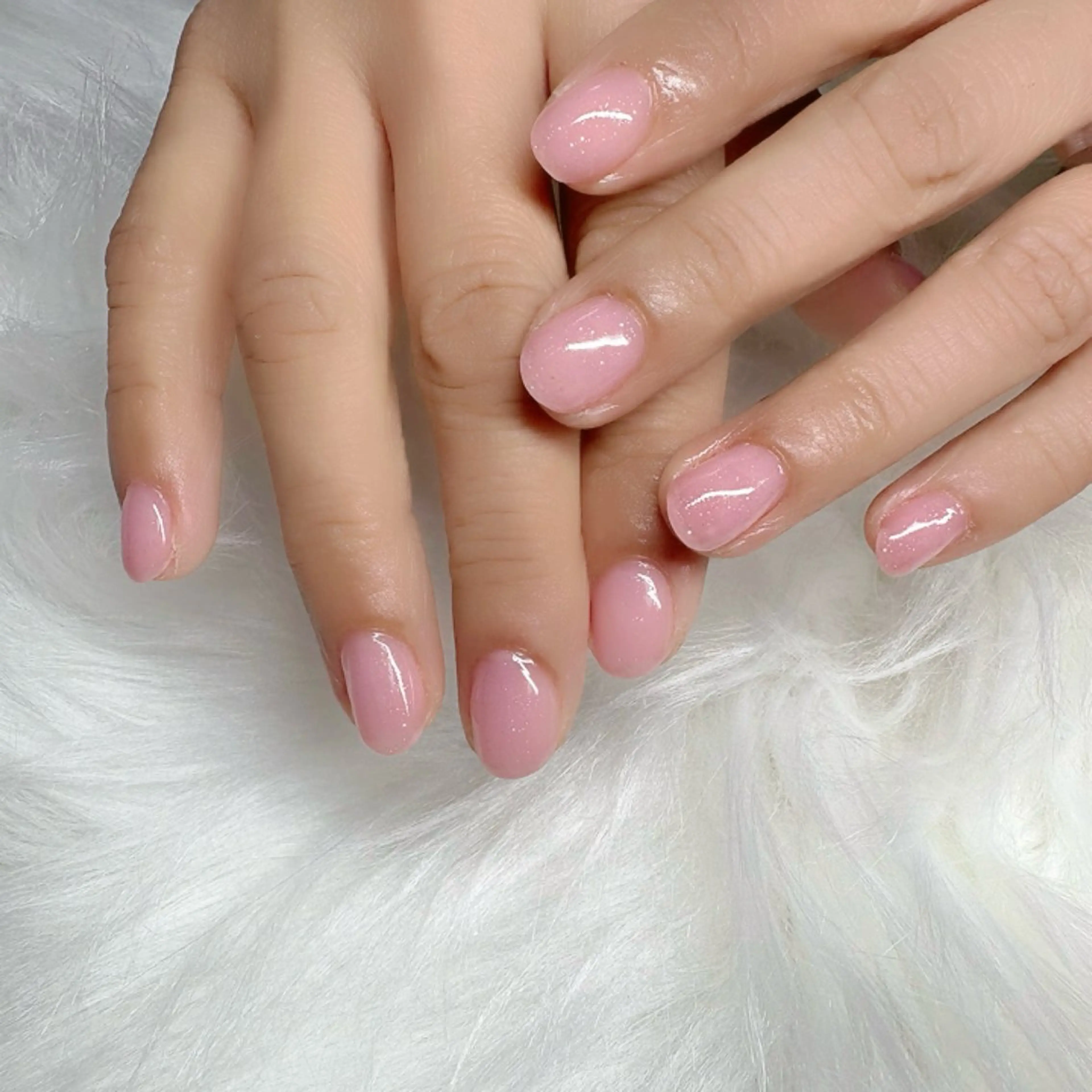 ワンカラー(オフ込み)フィルイン、パラジェルベース使用の写真