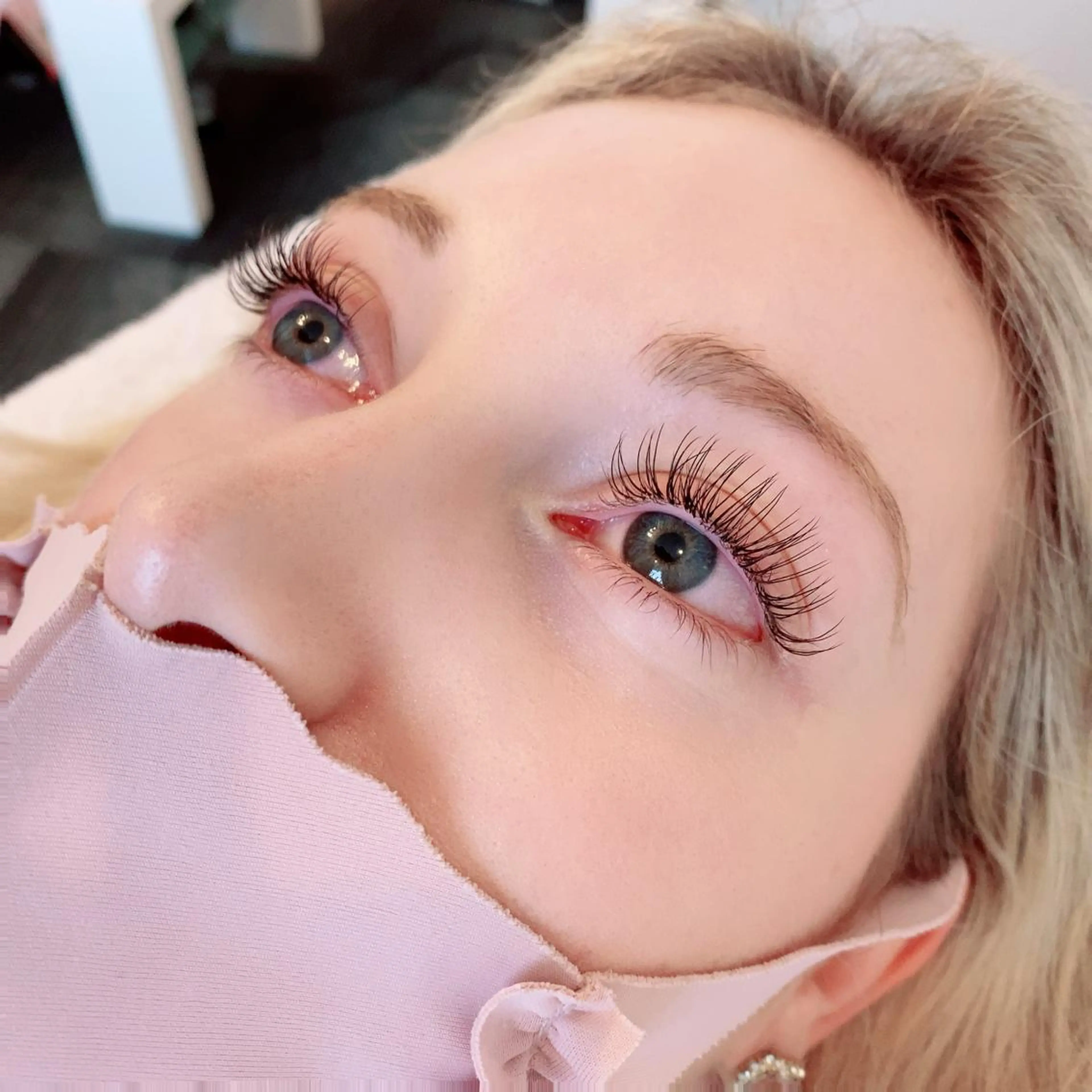 パーマ マツエク・マツパ アイブロウ Dカール フラットラッシュ 神山 ビューティー・アイのマツエク・マツパデザイン