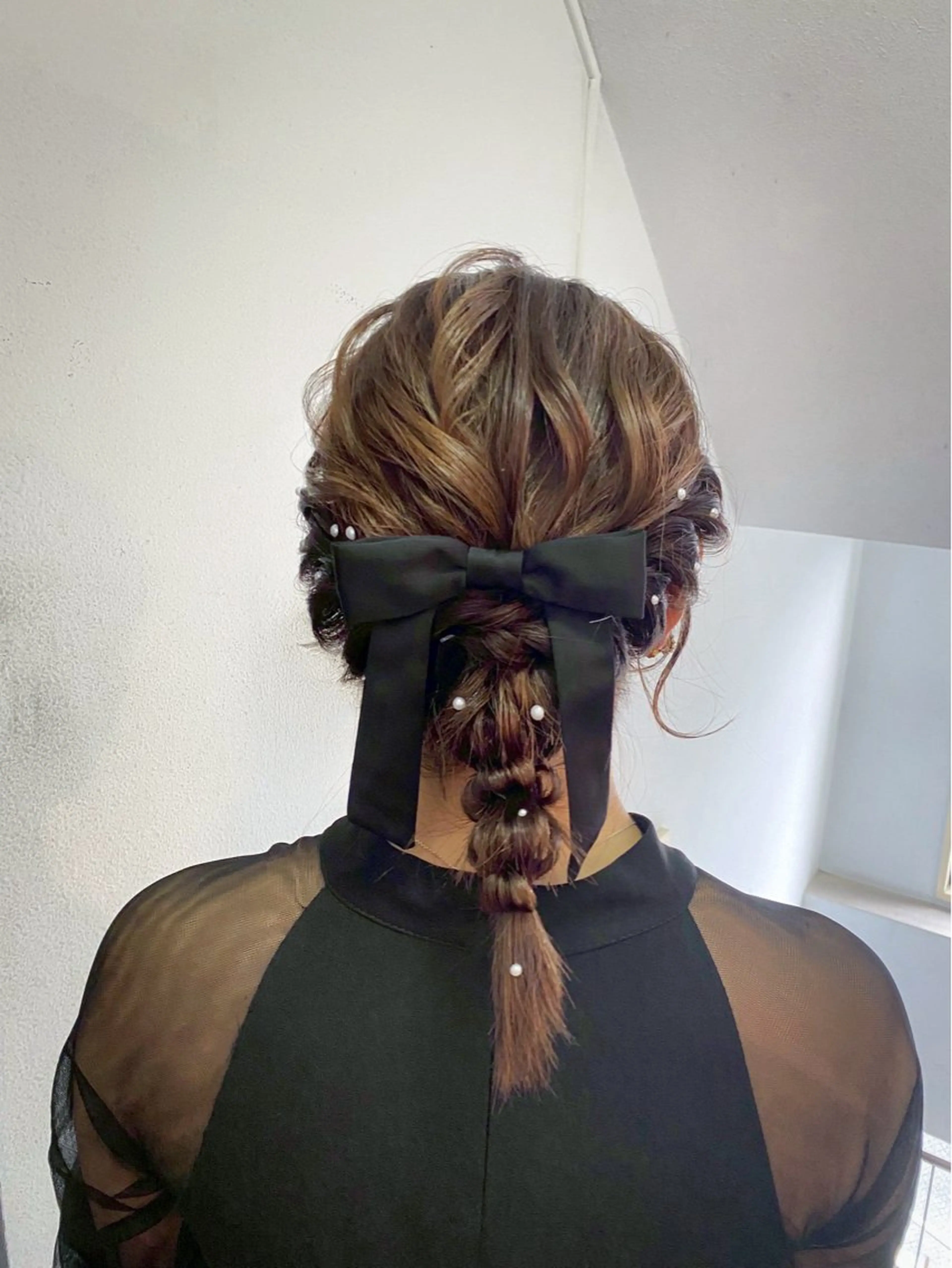 ヘアアレンジ iLuce所属・hair make もりした ゆうのヘアスタイル