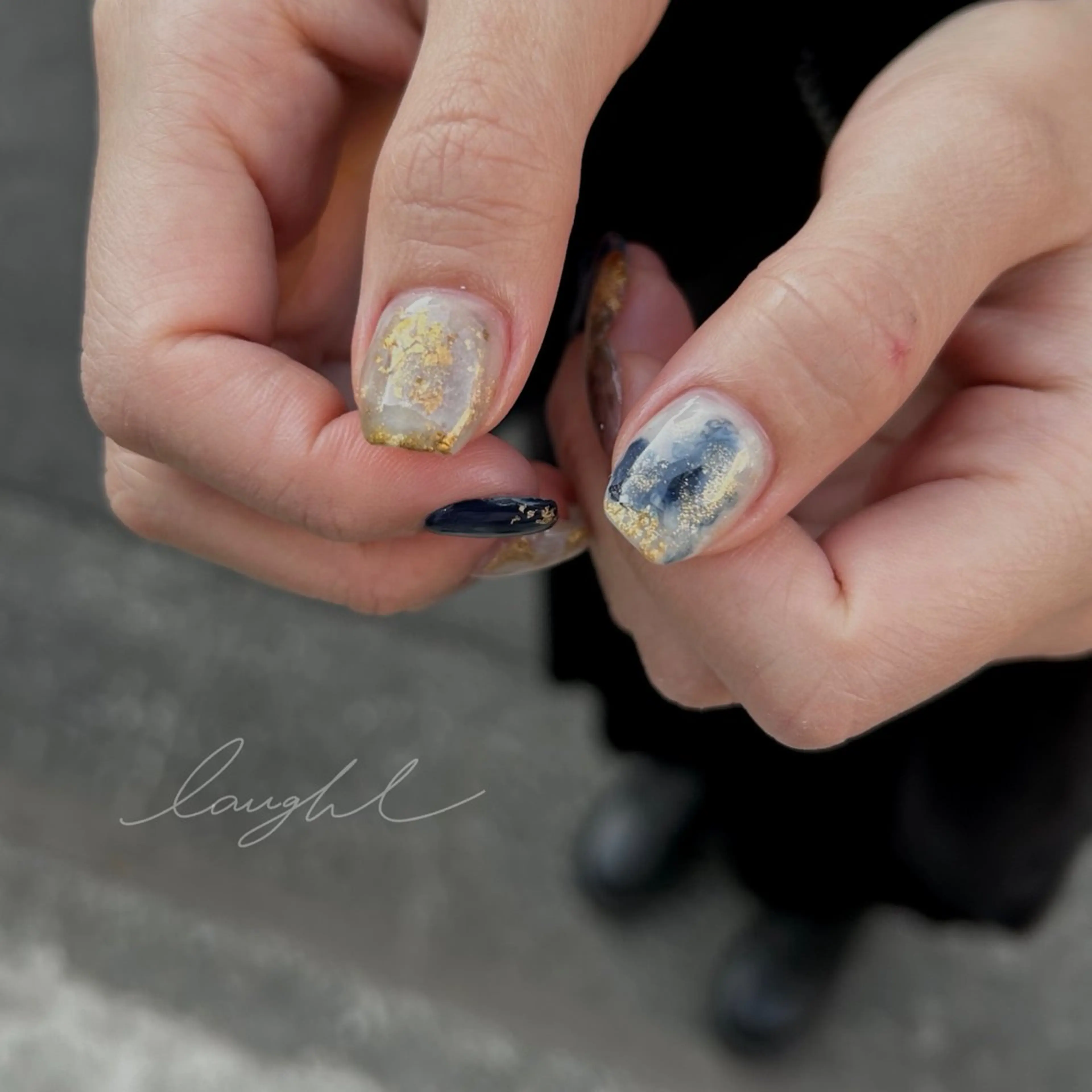 ネイル Yumi シンプルネイルのネイルデザイン