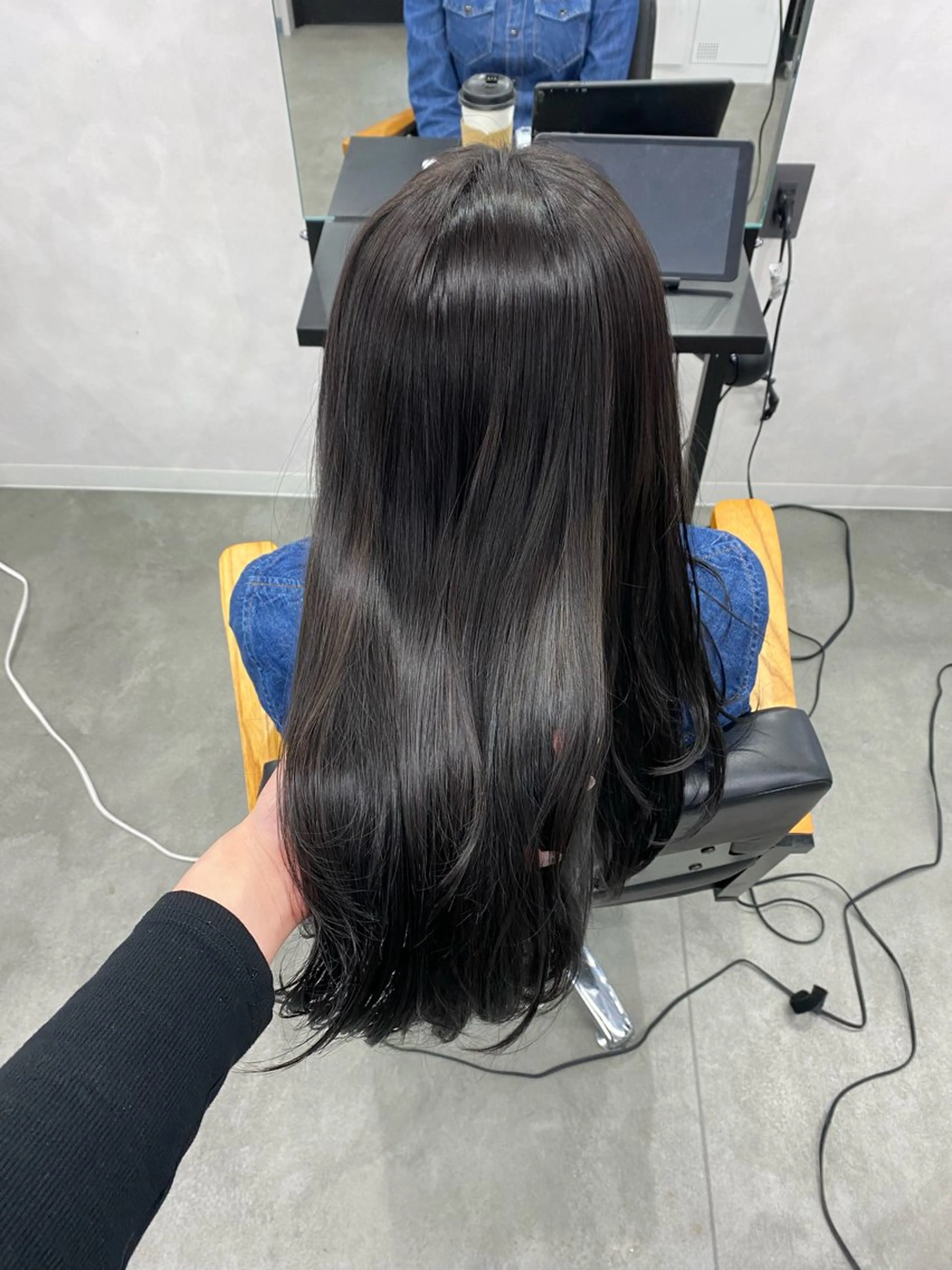 ロング カット ヘアカラー LIV My(マイ) 髪質改善/箕面のヘアスタイル