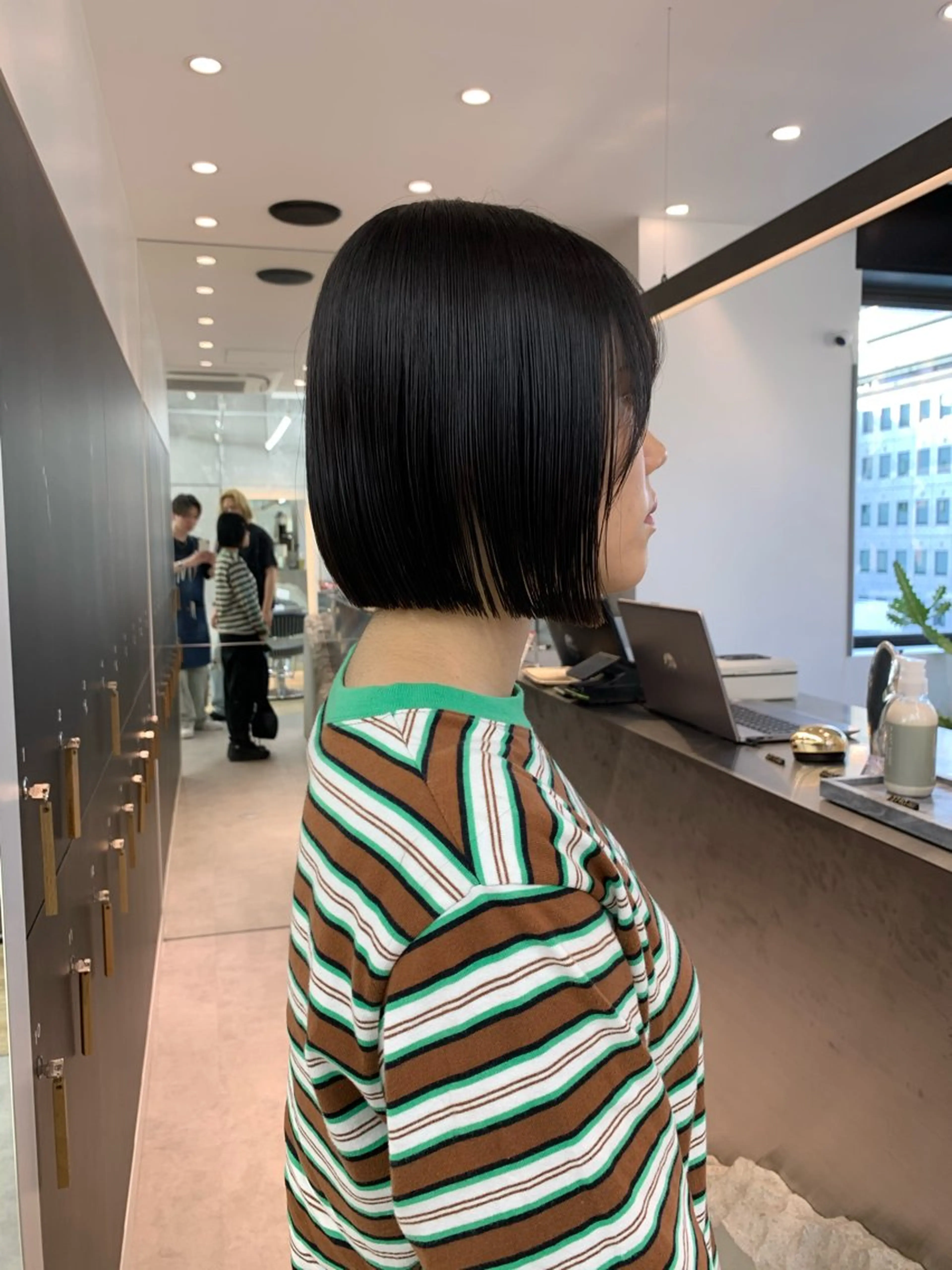 ミディアム 縮毛矯正/韓国ヘア /ブリーチ/ヒロのヘアスタイル