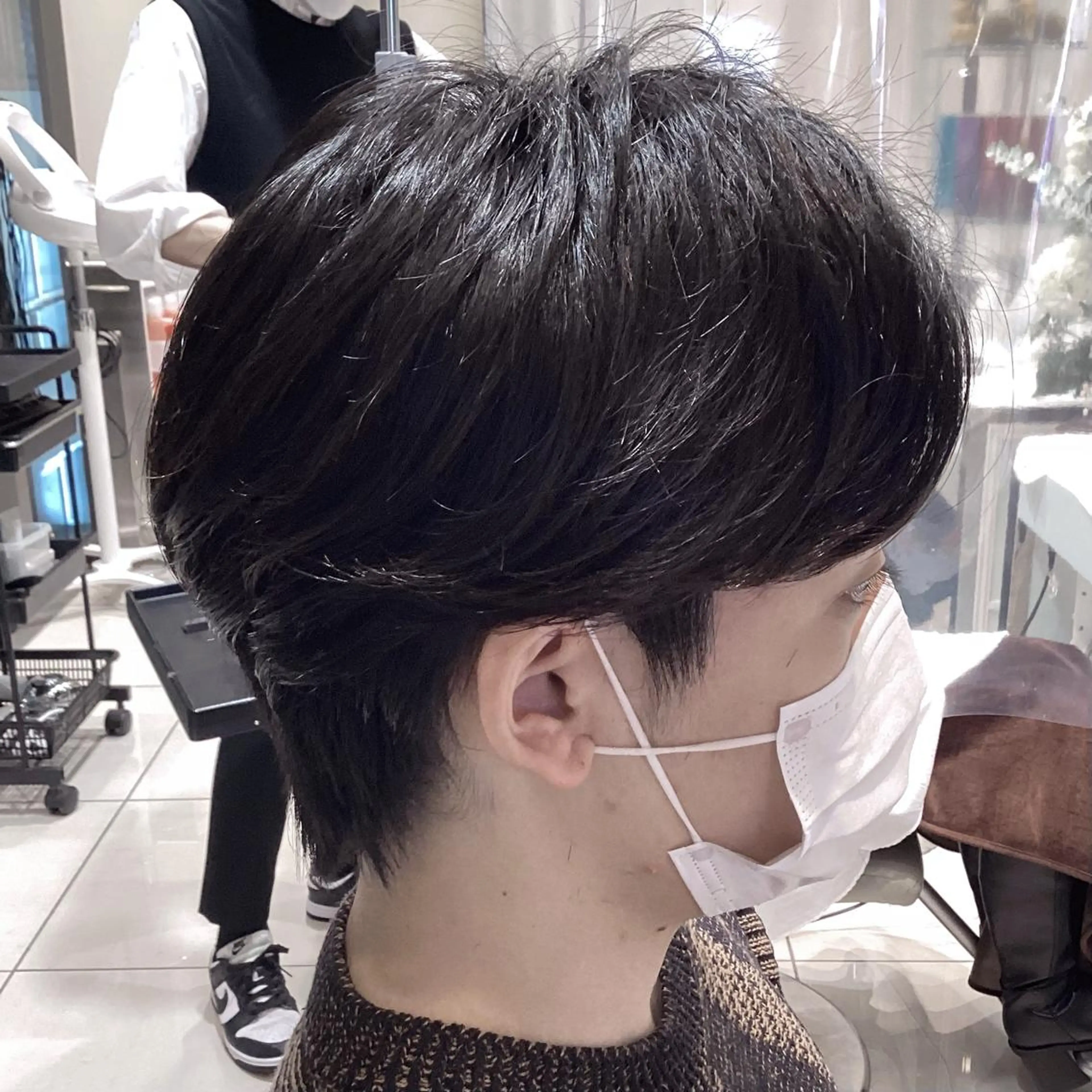 パーマ メンズ メンズパーマ カット パーマ メンズ縮毛矯正 ♠️店長下平隼人のヘアスタイル