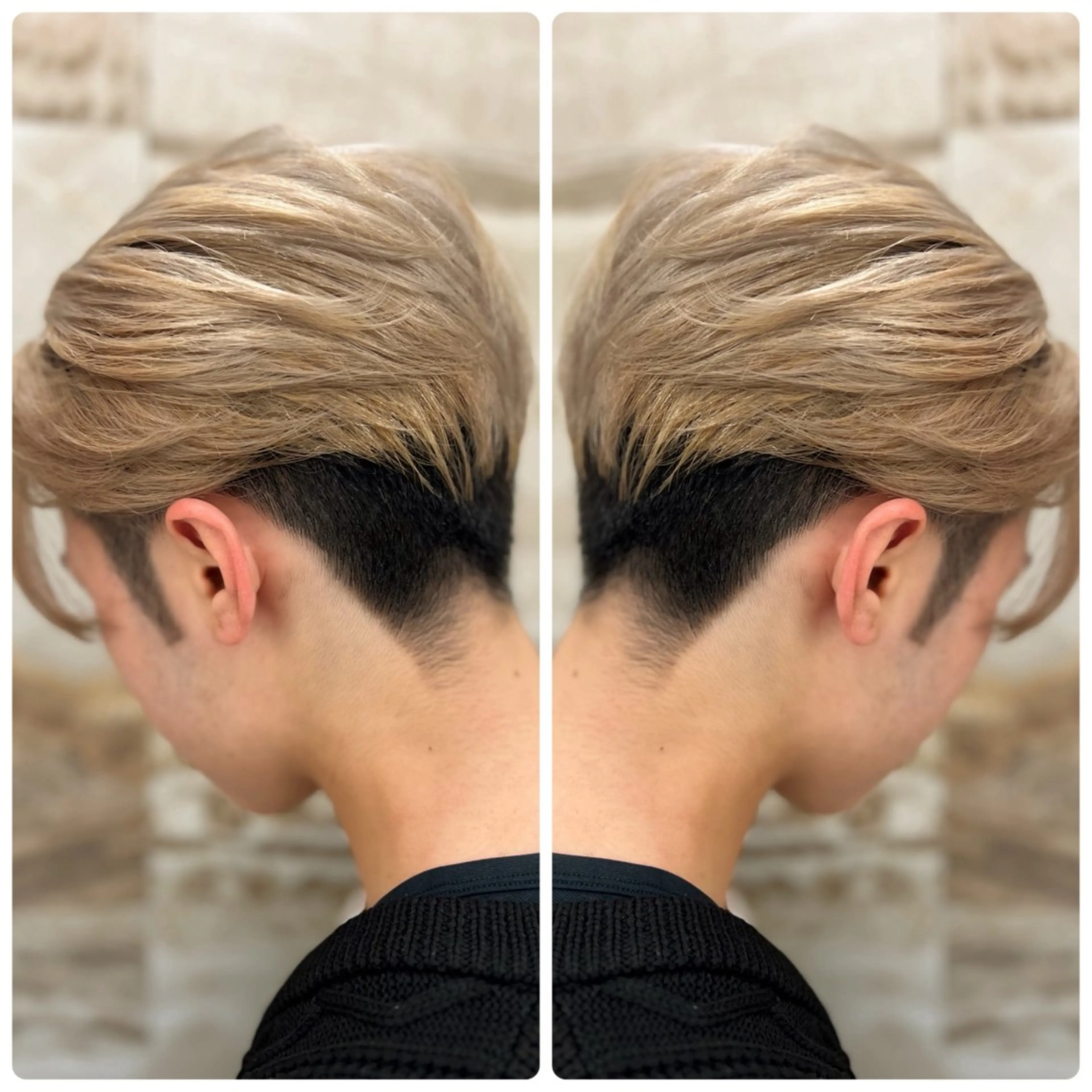 ショート カラー ベージュカラー ブリーチ ホワイトベージュ ヘアカラー トリートメント 小山内 龍一郎 店長のヘアスタイル