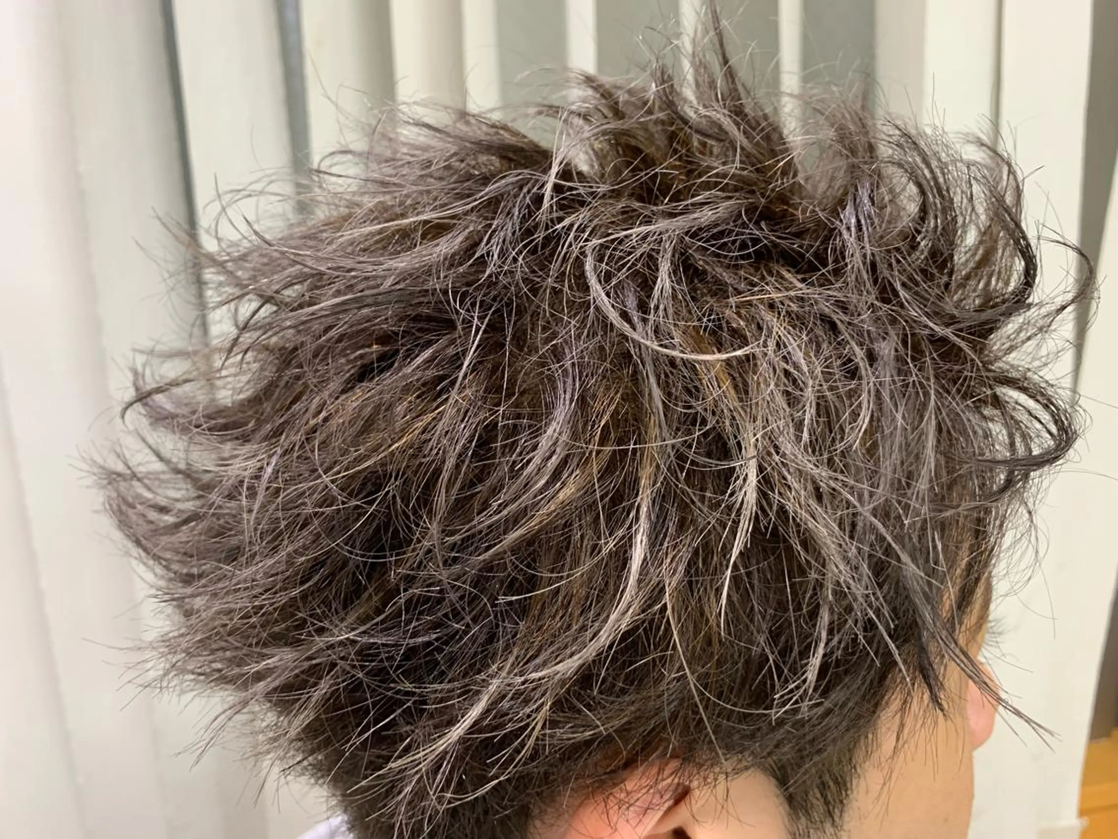 メンズ メンズブリーチ 糟谷 慈英のヘアスタイル