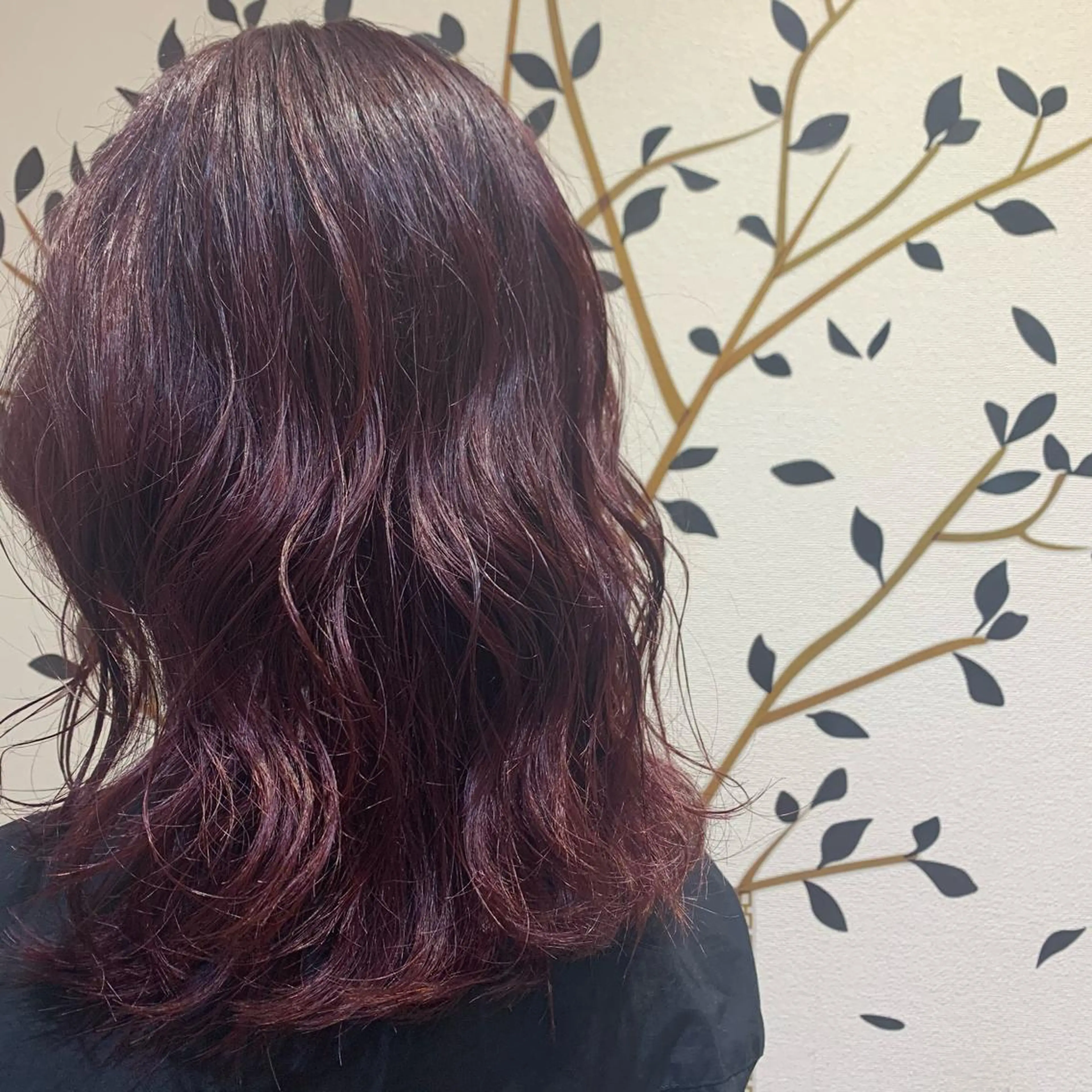 セミロング カラー ヘアアレンジ 小白井 由美のヘアスタイル