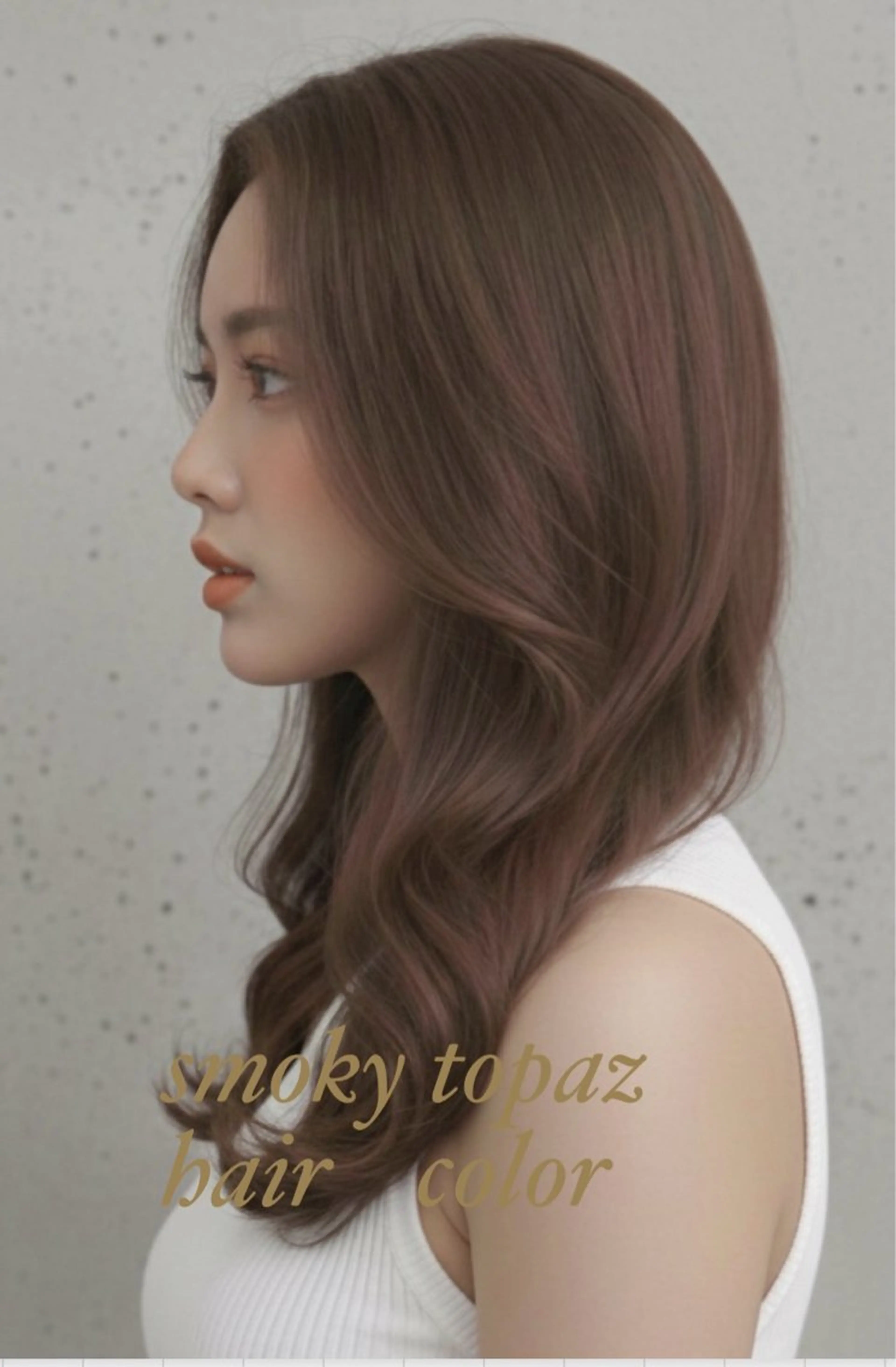 セミロング カラー カット ヘアカラー M.SLASH 辻 孝志のヘアスタイル