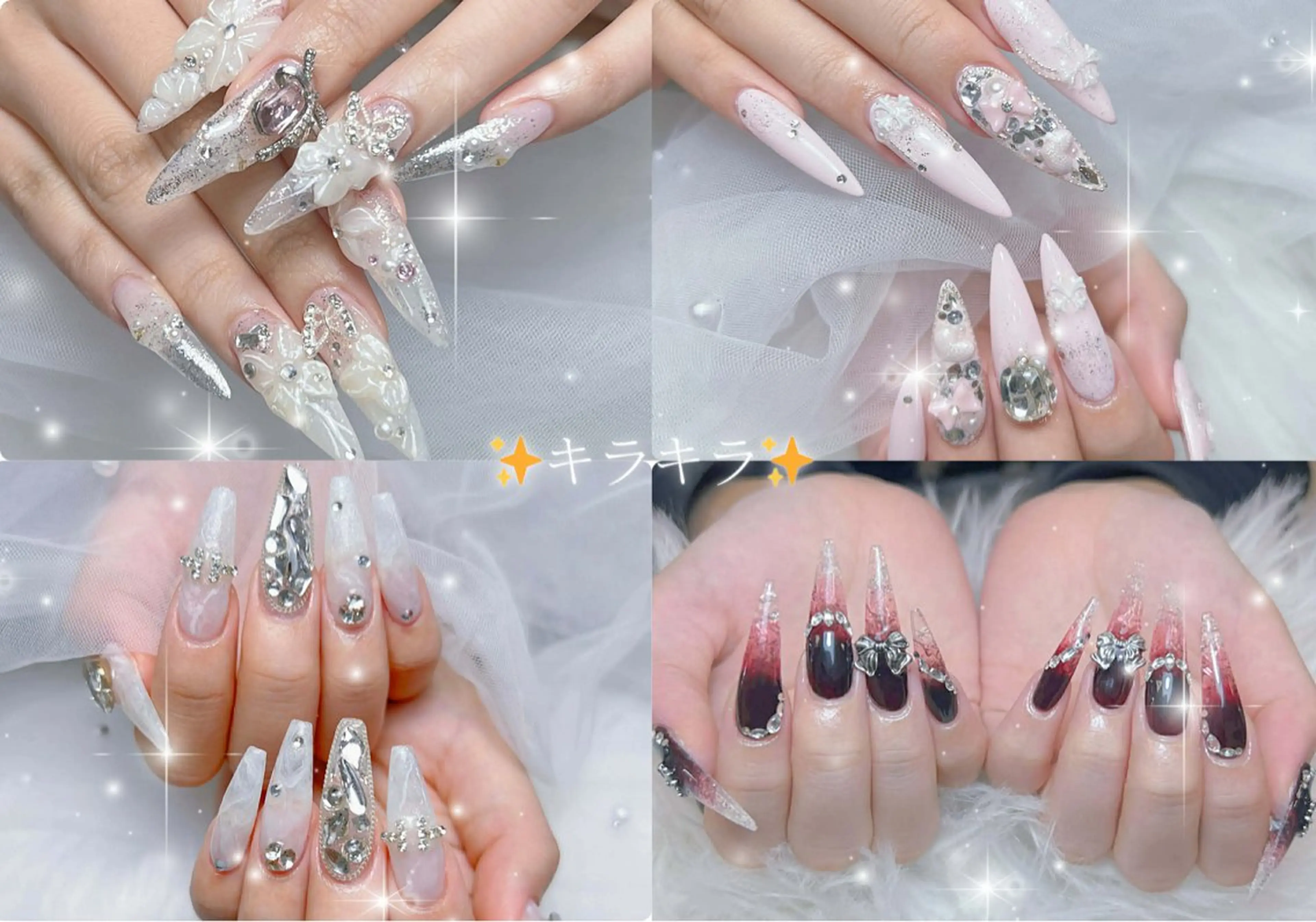 ネイル アートネイル オーロラネイル チークネイル 長さ出し フットネイル Miya _nailのネイルデザイン