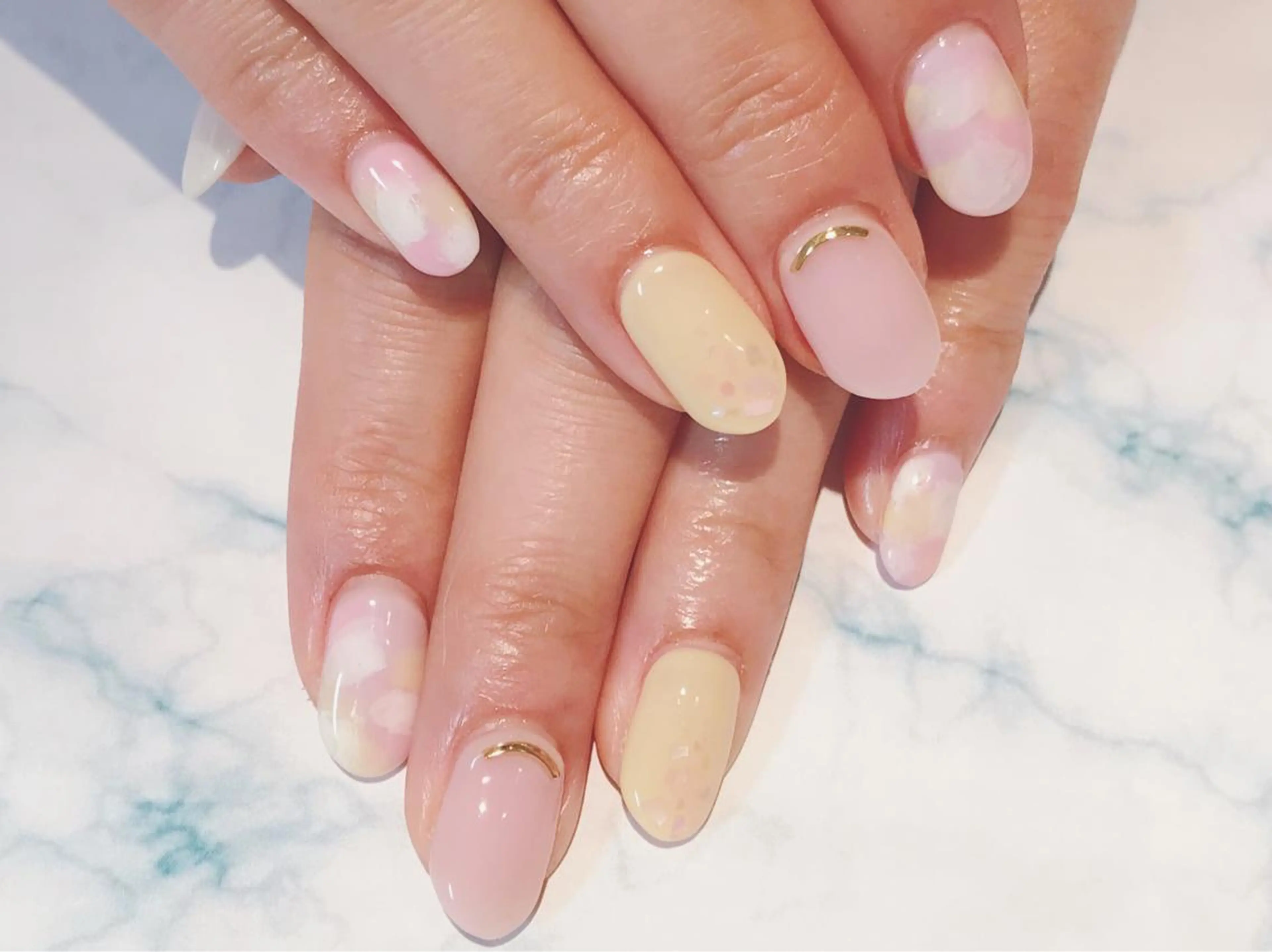 ネイル ハンドネイル LUKE所属・もとまつ さちこのネイルデザイン