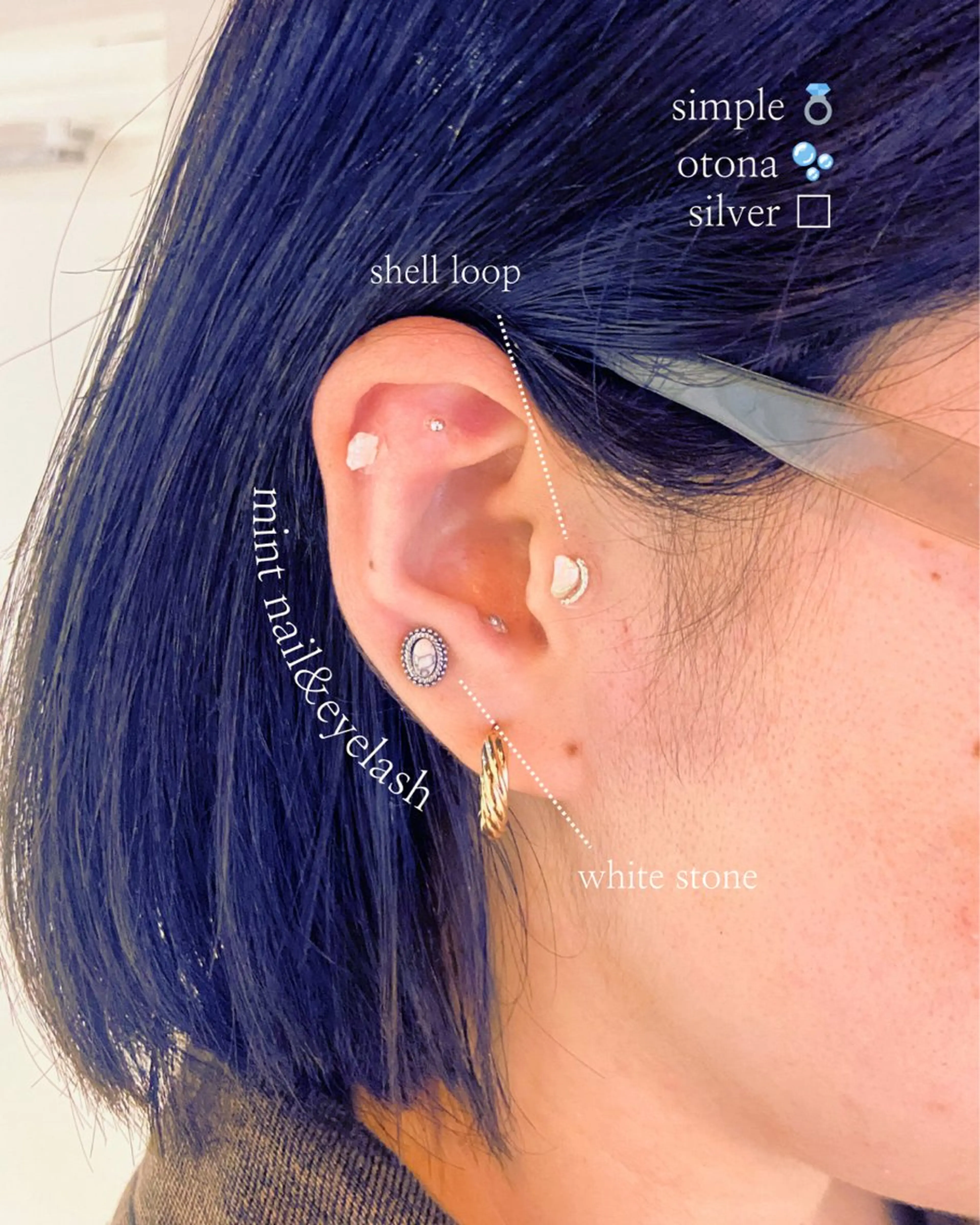 eyelist minaのマツエク・マツパデザイン