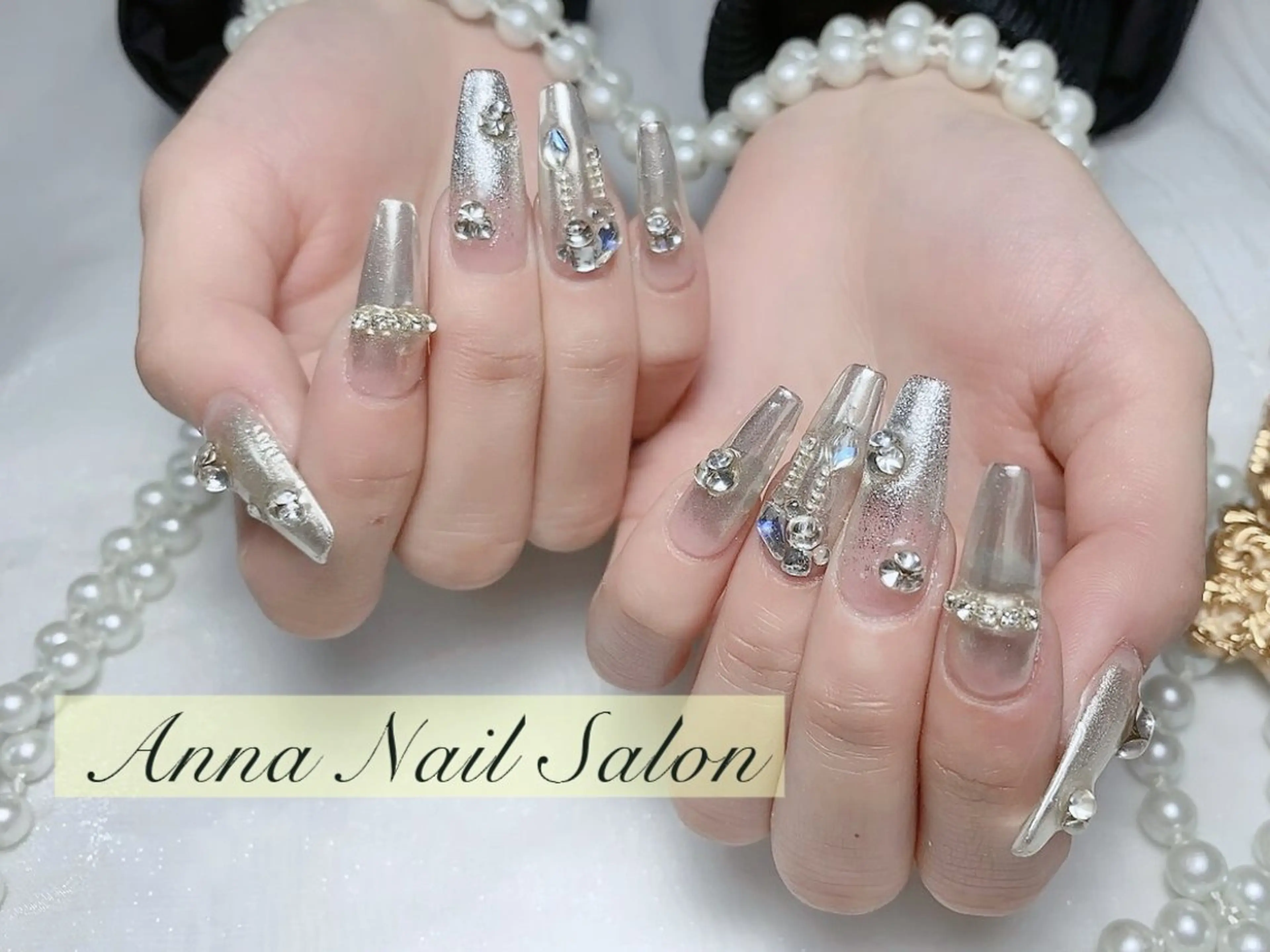 ネイル ハンドネイル 🩵ANNA Nail  🩵のネイルデザイン