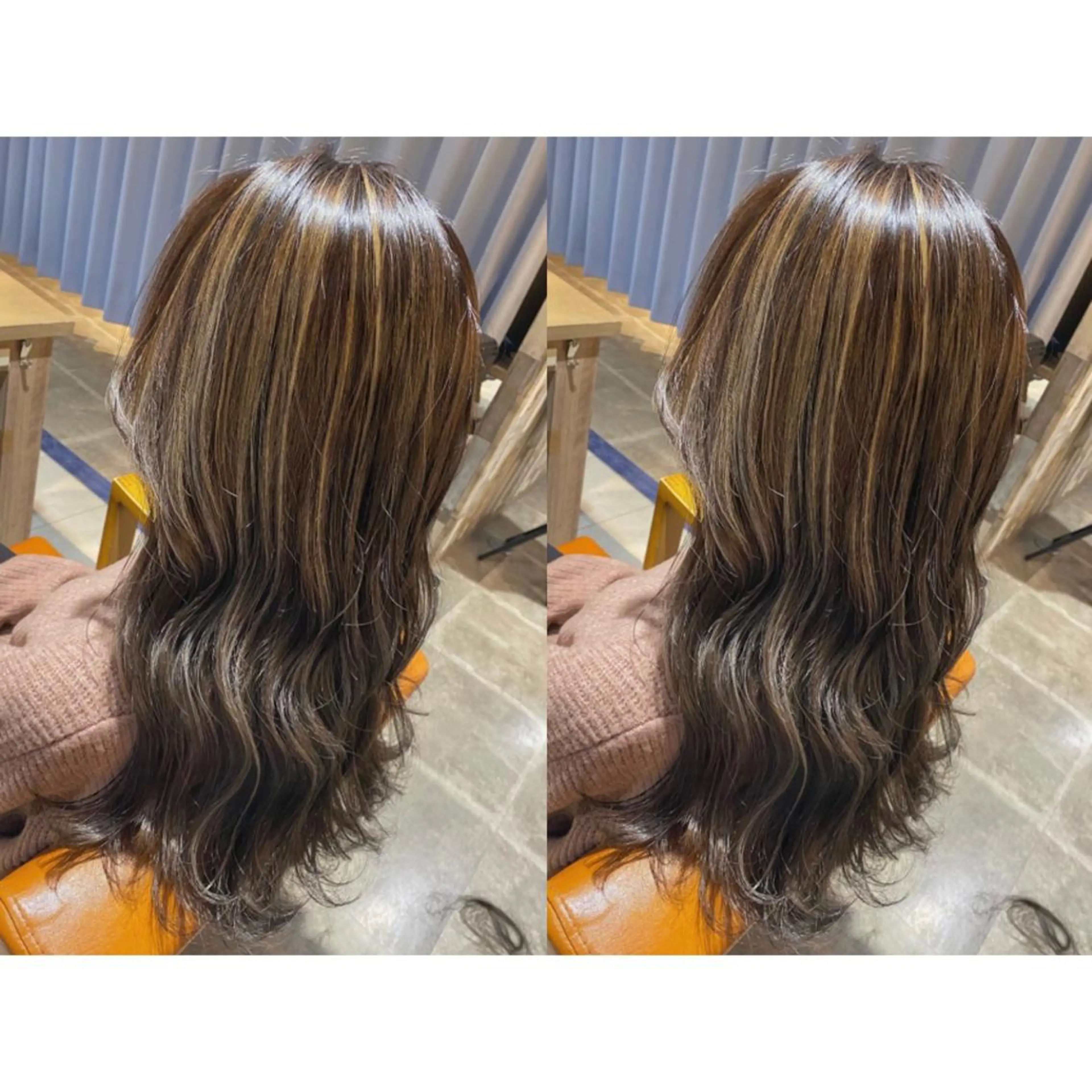 カラー 🐻結んで可愛い hair EMI🐻のヘアスタイル