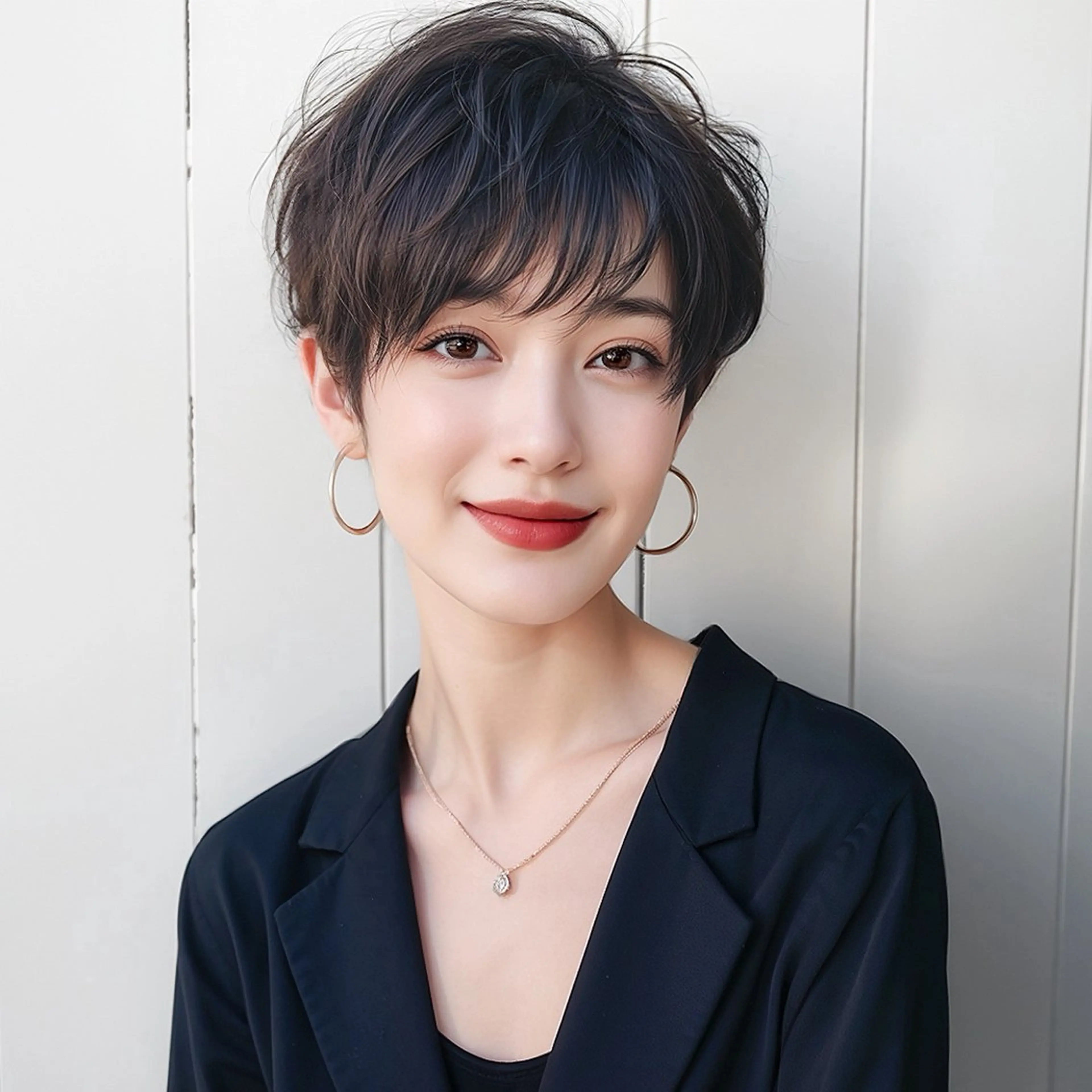 ショート yamamoto yutaroのヘアスタイル