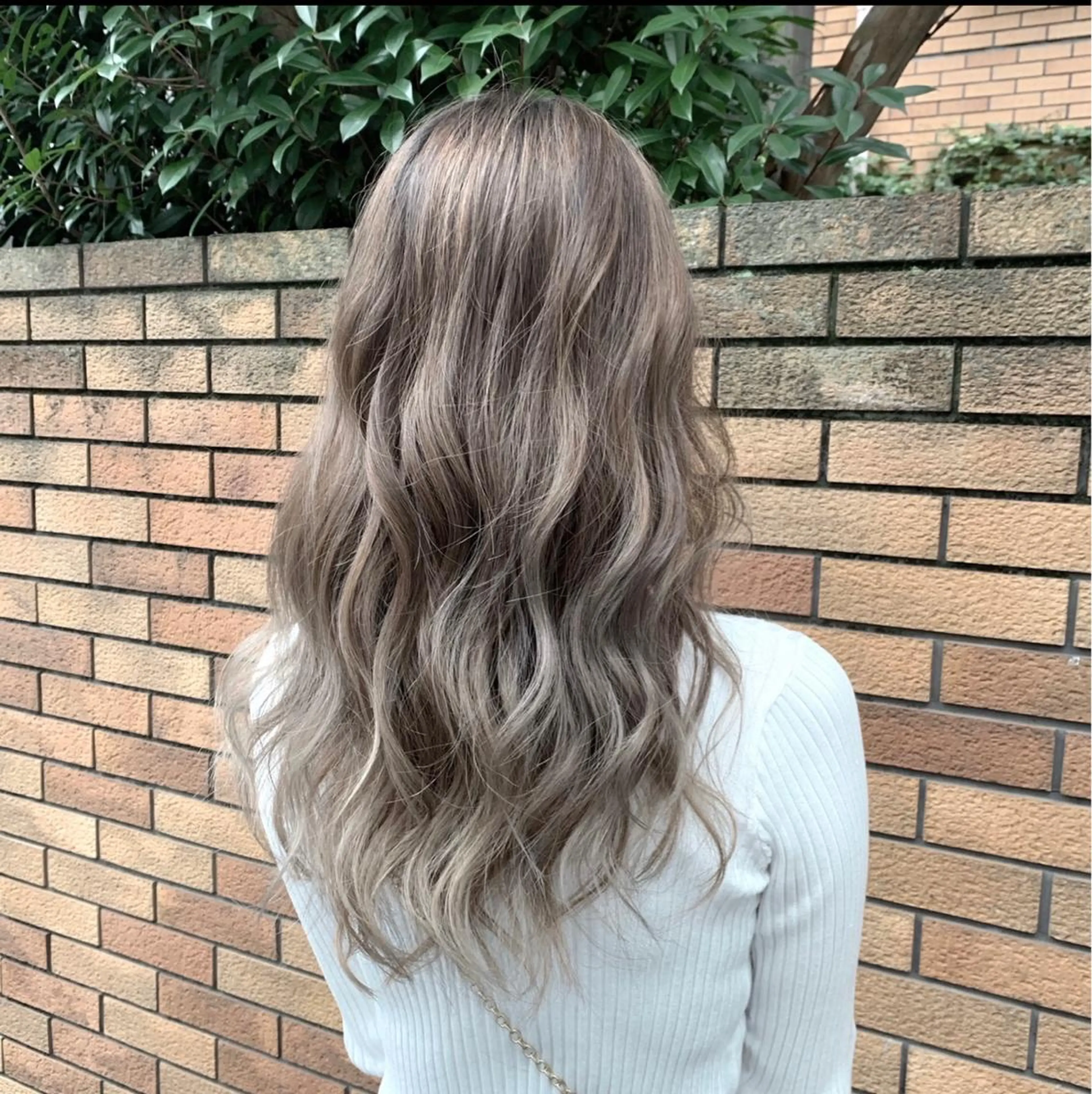 カラー グラデーションカラー グレージュ ハイライトカラー トリートメント /カラー/NAOKIのヘアスタイル