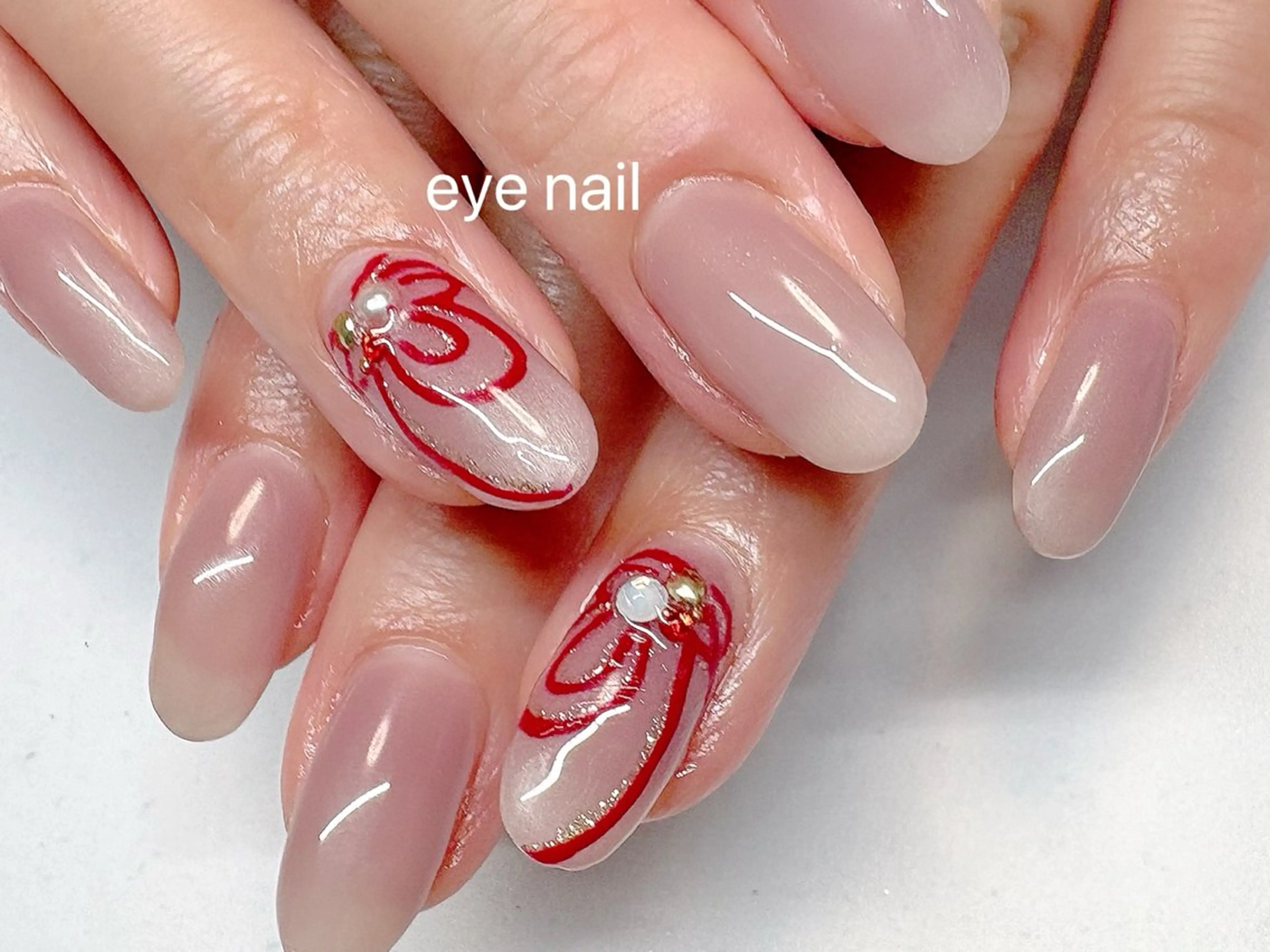 ネイル アートネイル マグネットネイル ストーンネイル ハンドネイル Eye nailのネイルデザイン