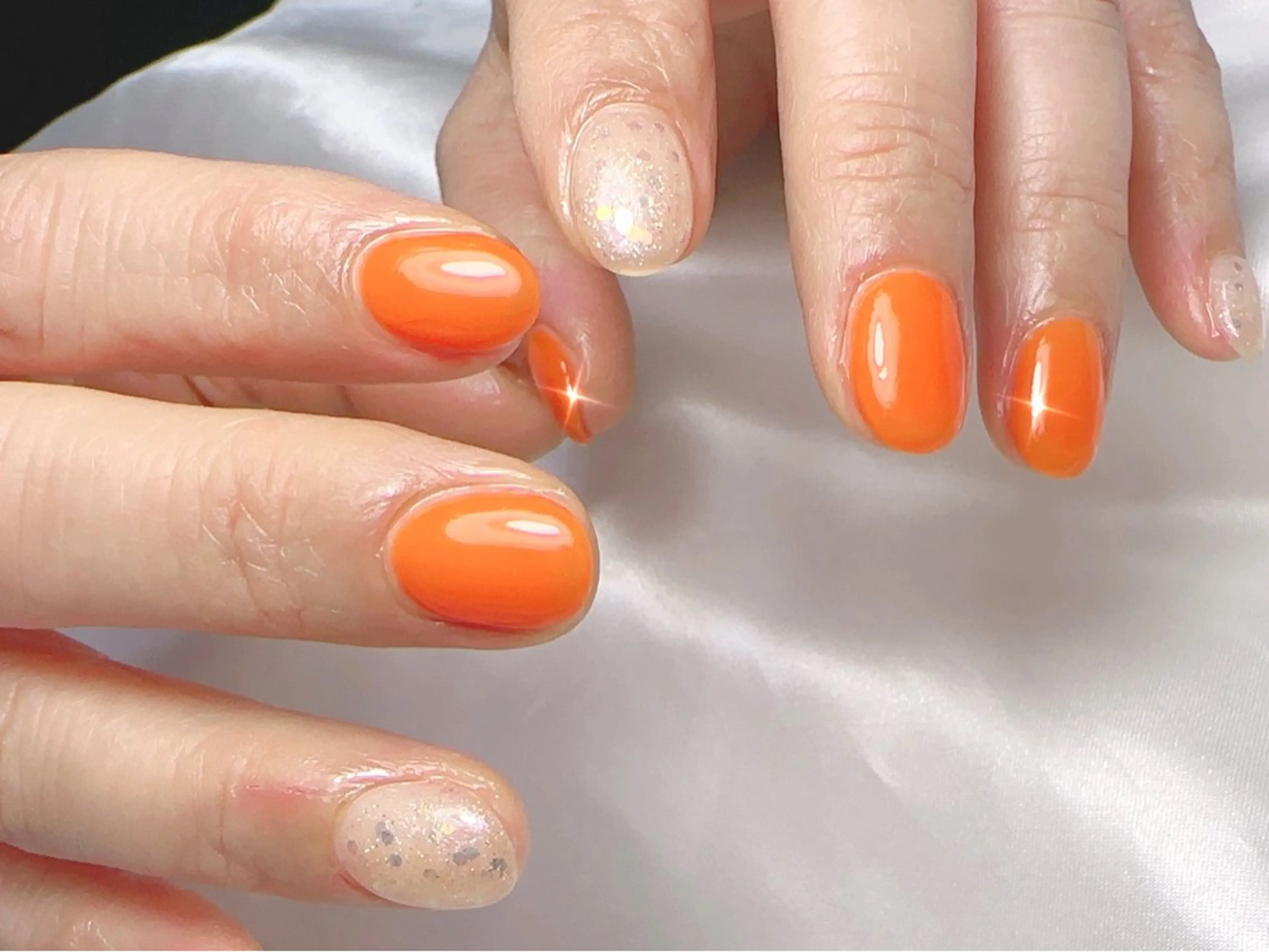 ネイル ハンドネイル Cherie PINKのネイルデザイン