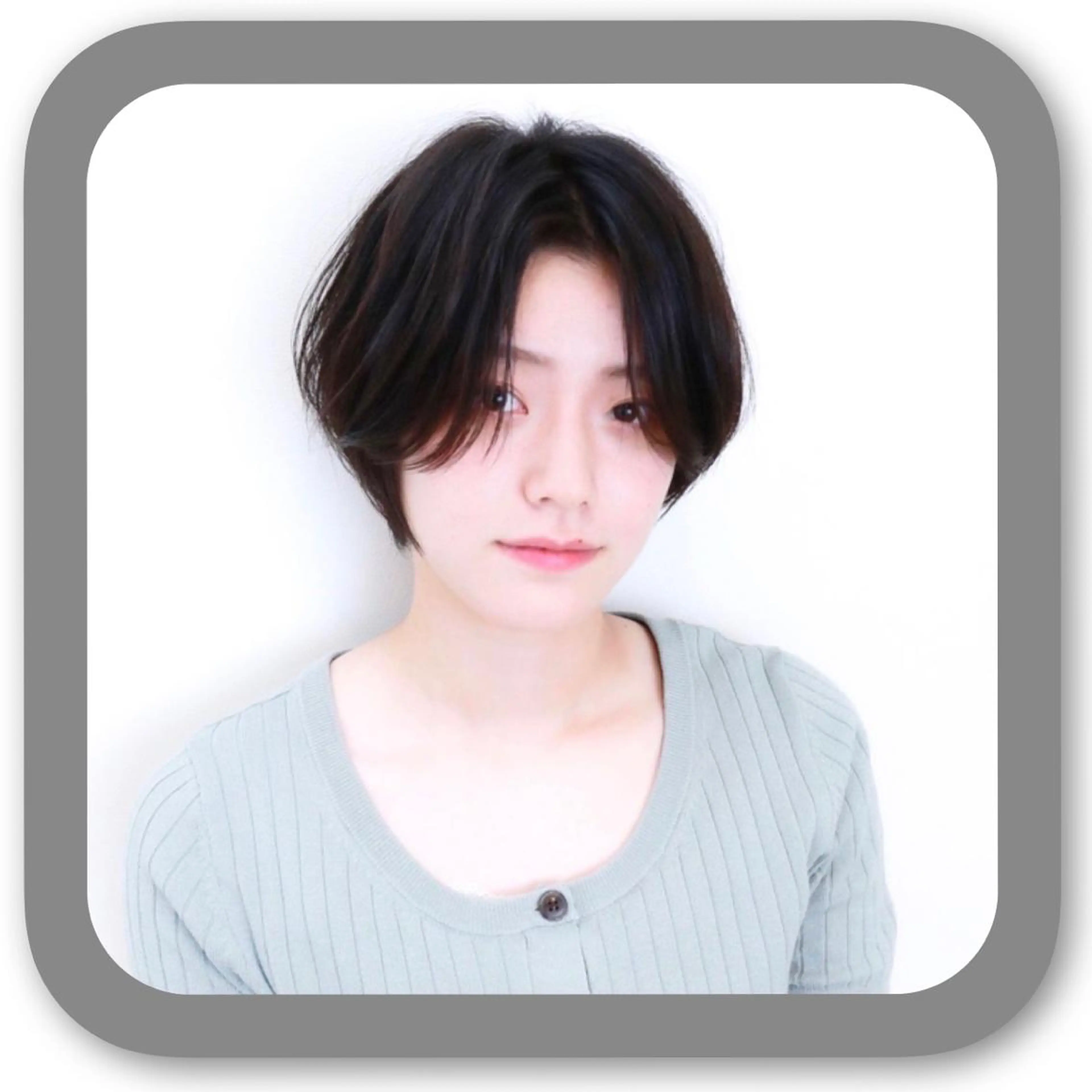 ショート アッシュ ボブ 髪質改善 レイヤーカット ショートヘア カット ショート〜ミディアム 喜多司のヘアスタイル