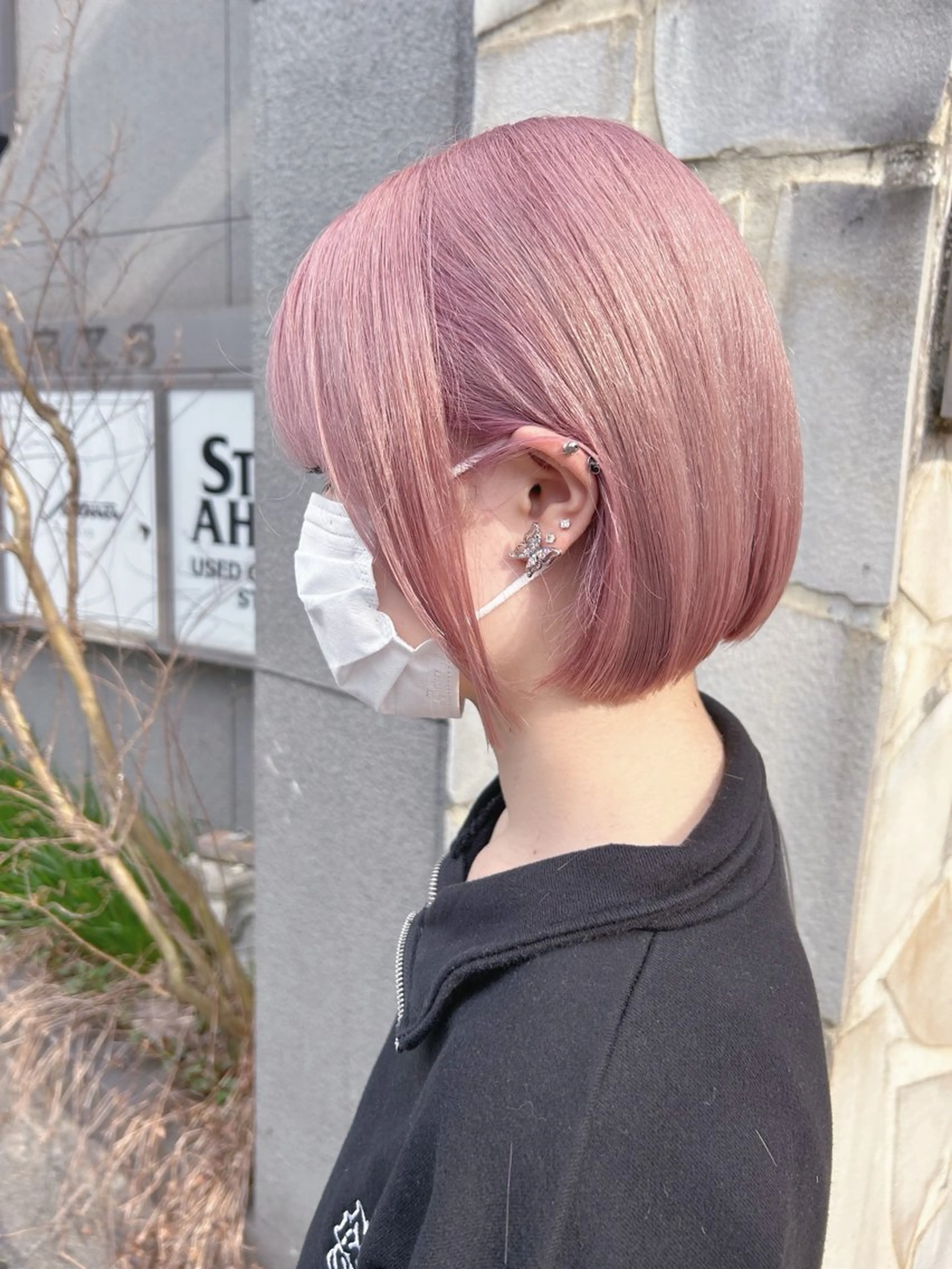 ミディアム カラー カット ヘアカラー 💕ブリーチ/ヘアメ 🎀YUUKAのヘアスタイル