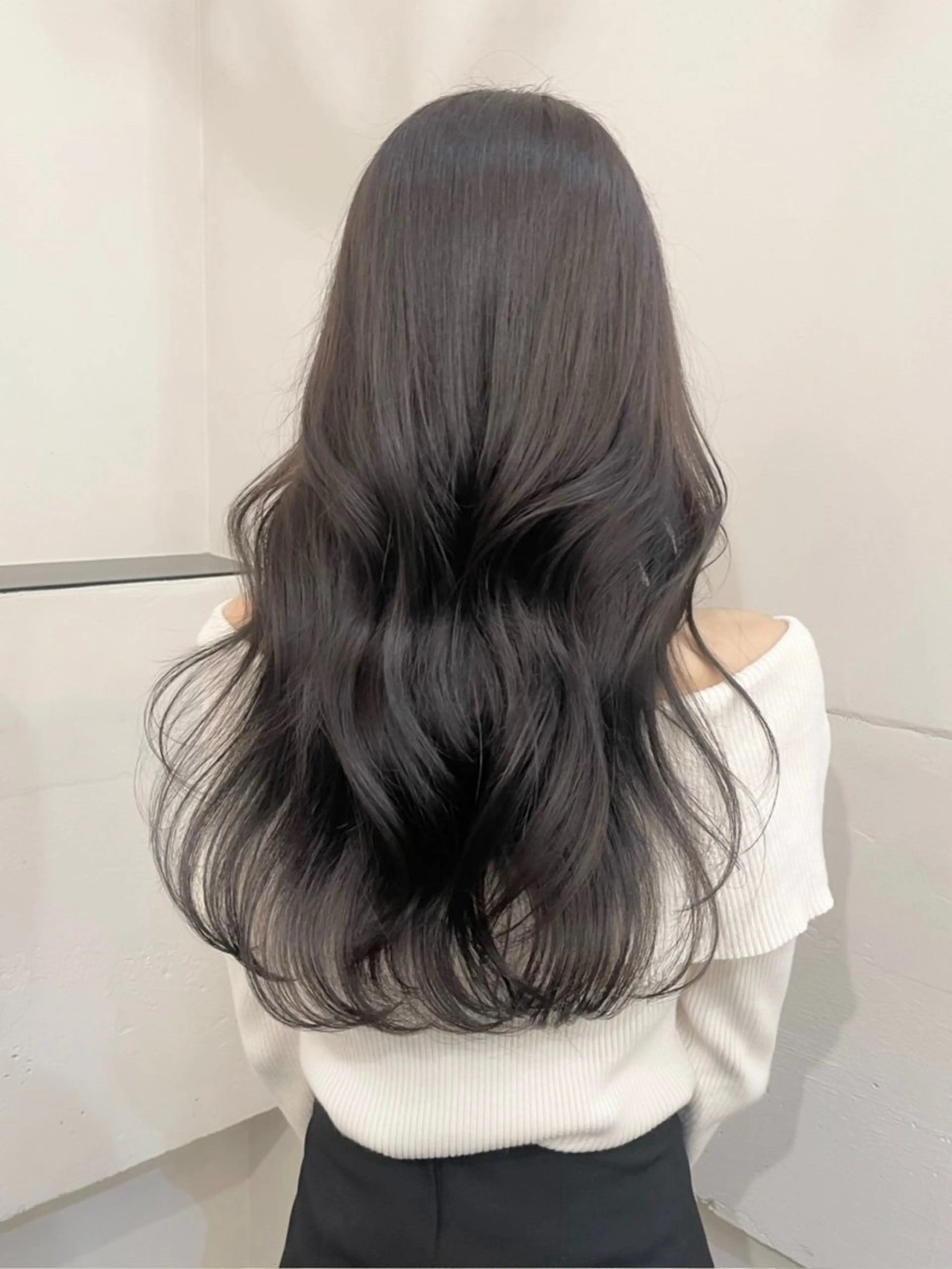 ロング カラー カット ヘアカラー トリートメント 横浜/レイヤーカット /韓国ヘア/佐藤記正のヘアスタイル
