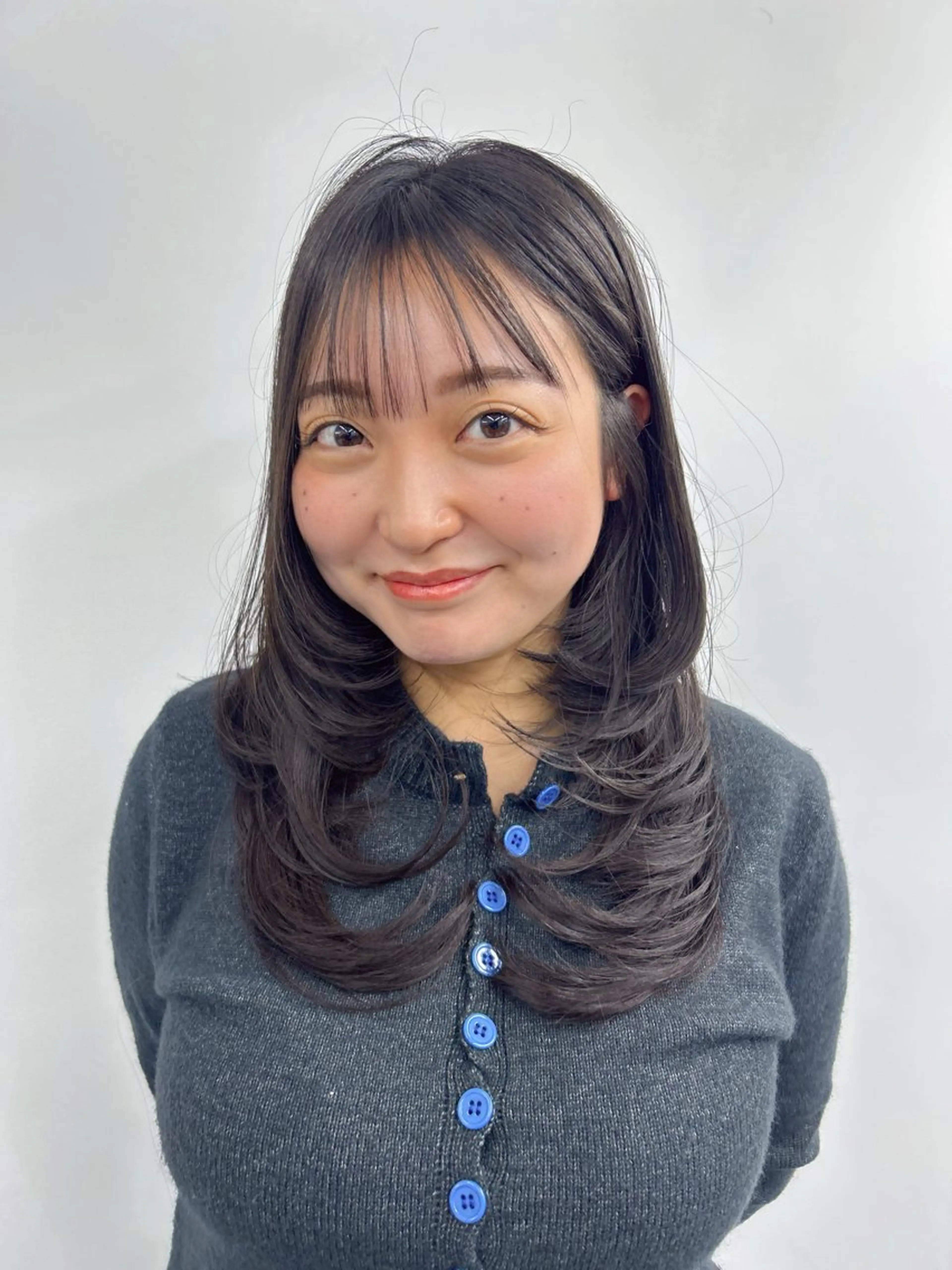 ロング ハッシュカット ハイレイヤー レイヤーカット カット トリートメント レイヤー/エクステ alpha下妻のヘアスタイル