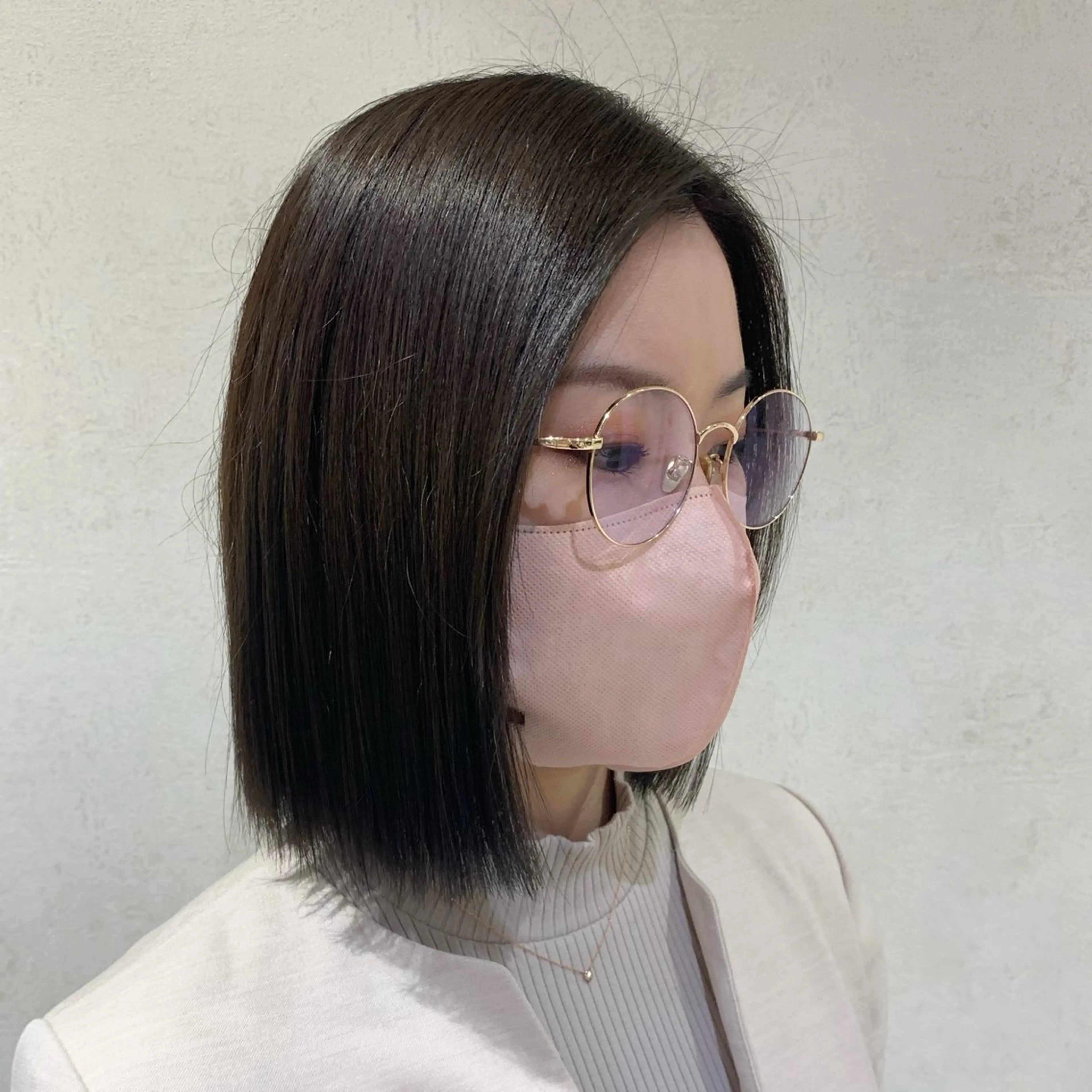 ショート カラー フェザー/ニュアンス パーマ/ryutoのヘアスタイル