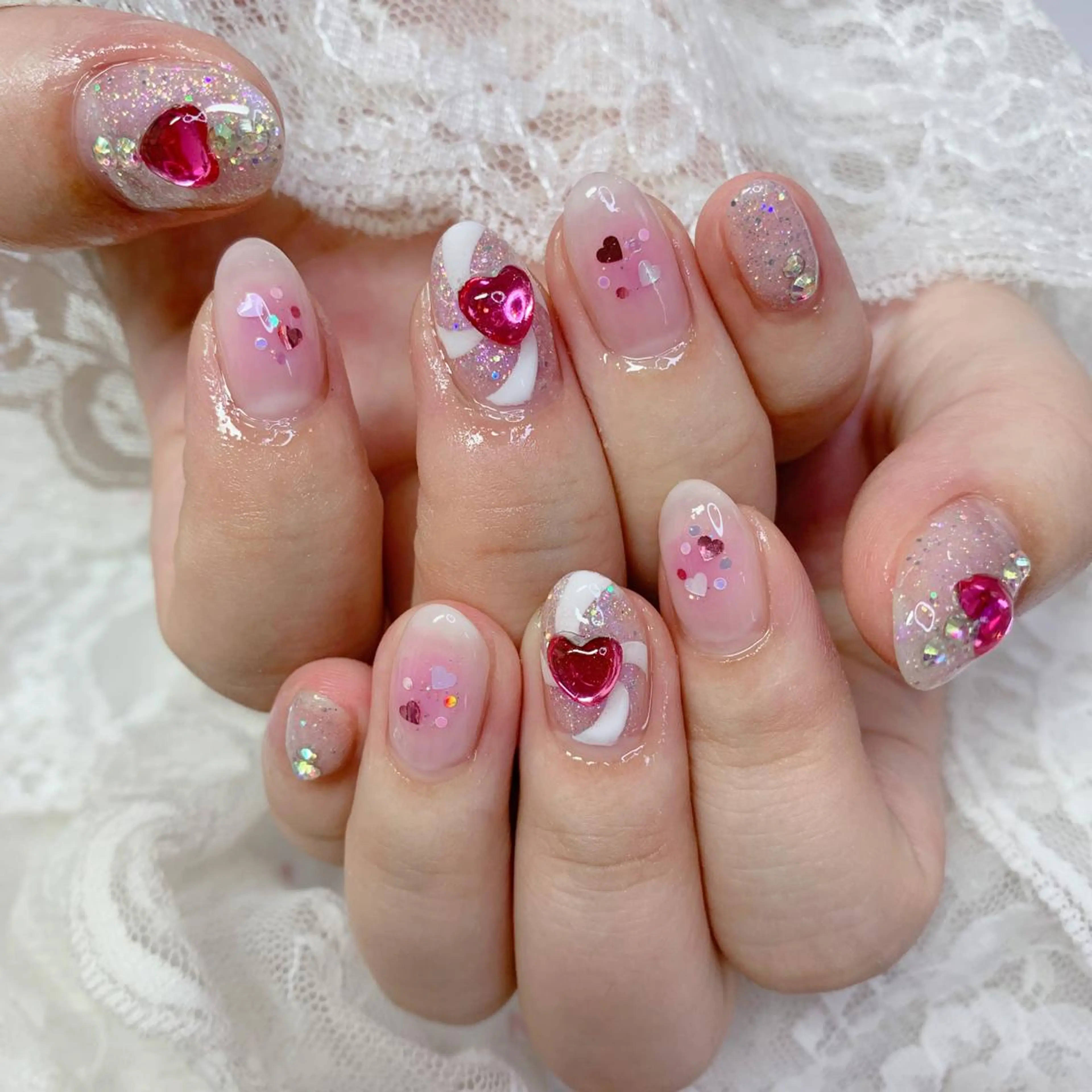 ネイル ハンドネイル La neige* yuki 🐩🌙のネイルデザイン