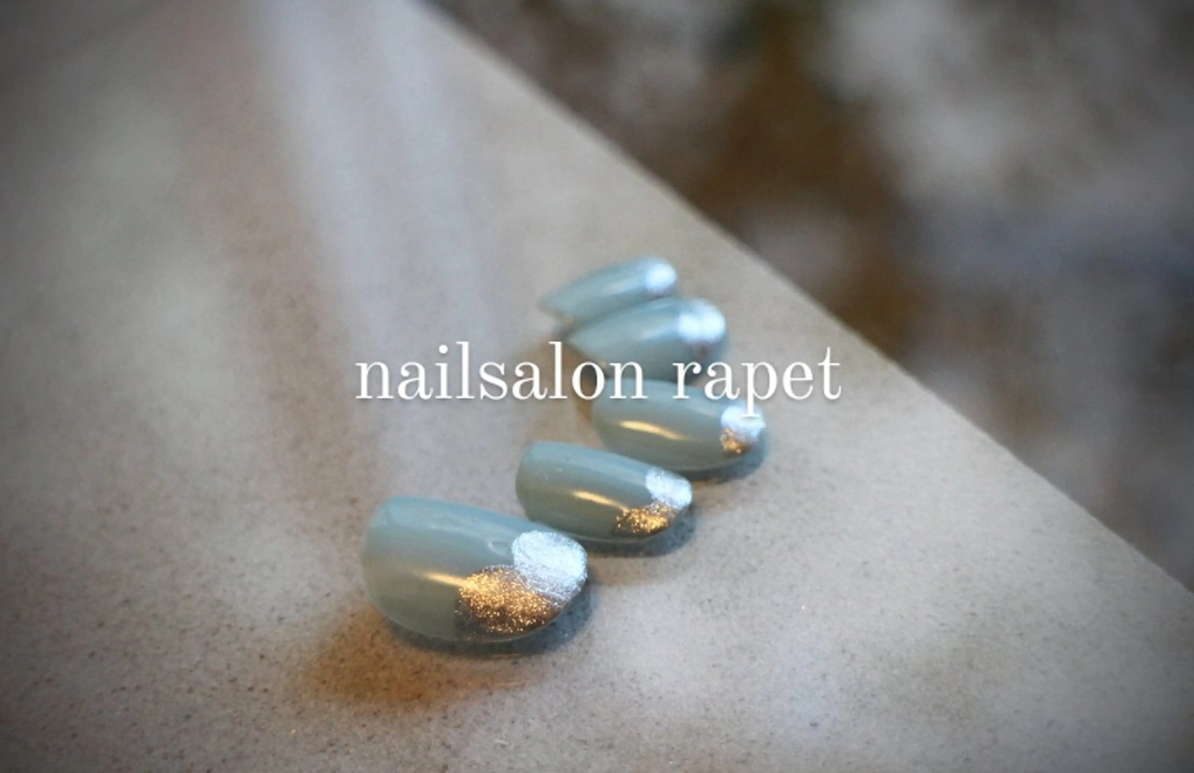 ミディアム ハンドネイル nailsalon  rapetのネイルデザイン