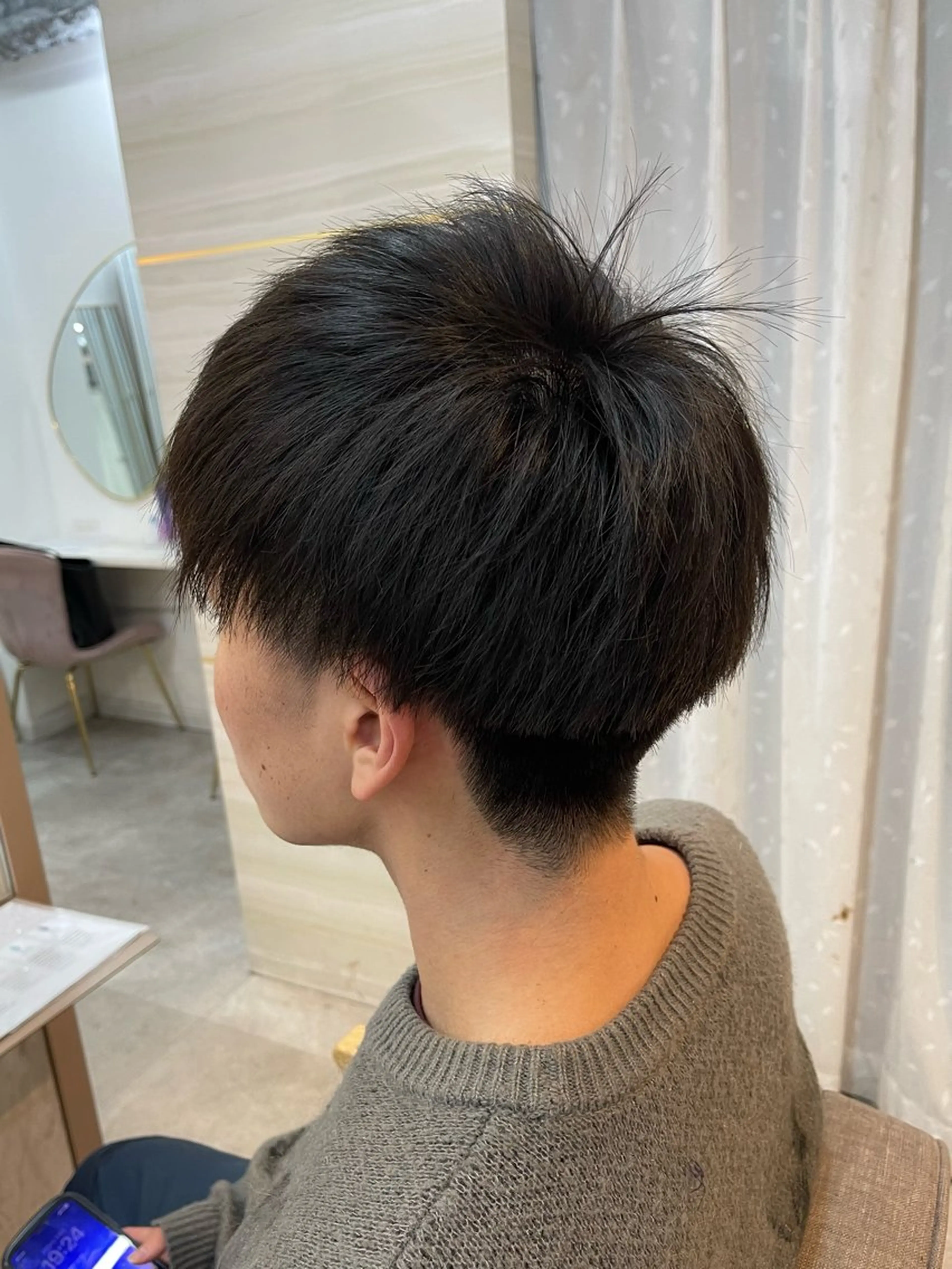 メンズ カット 🩶mana🩶艶髪 /カラーオンカラーのヘアスタイル