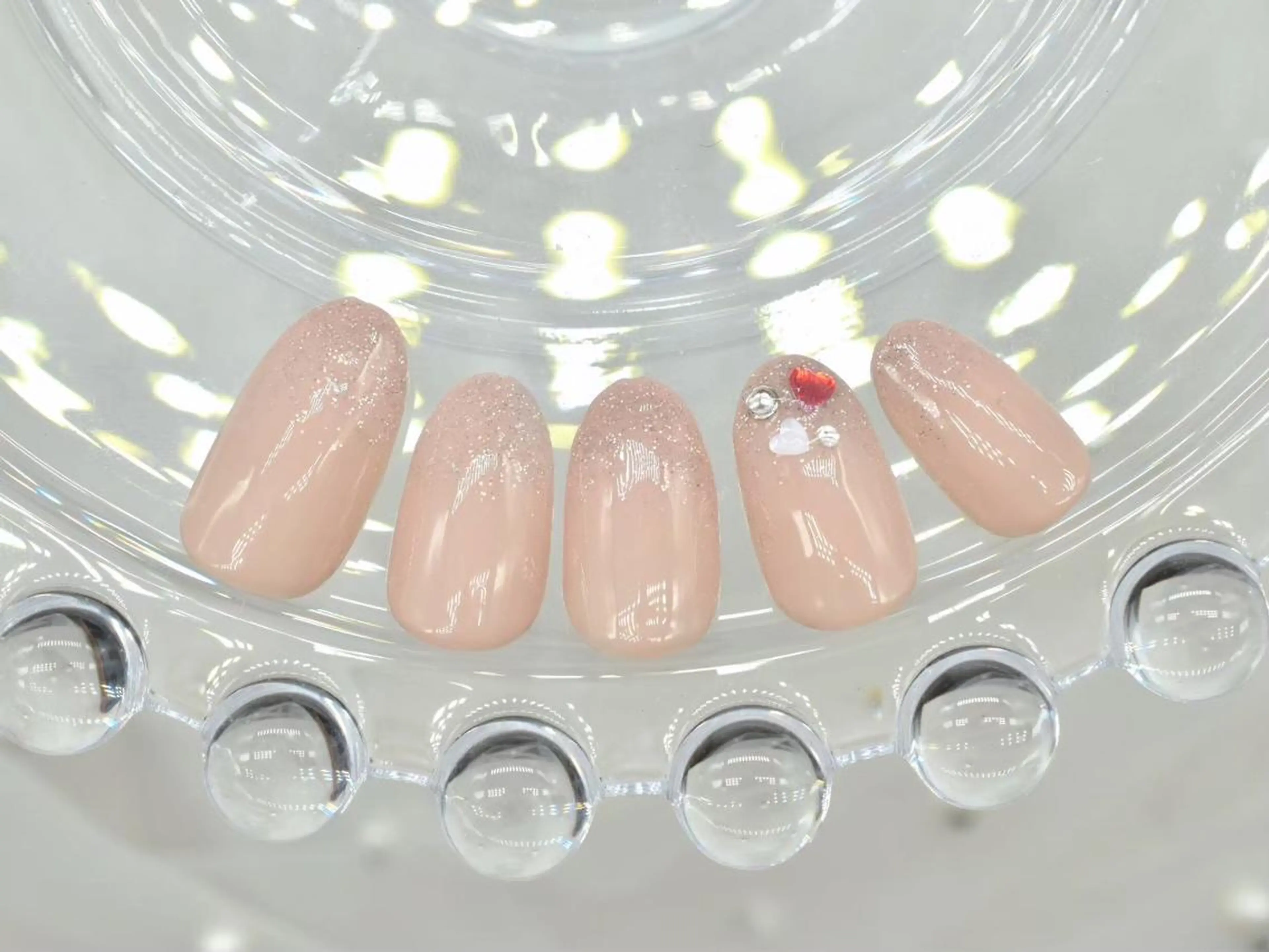 ネイル ジェルネイル ホログラムネイル パラジェル ハンドネイル RISSE nail&eyeのネイルデザイン