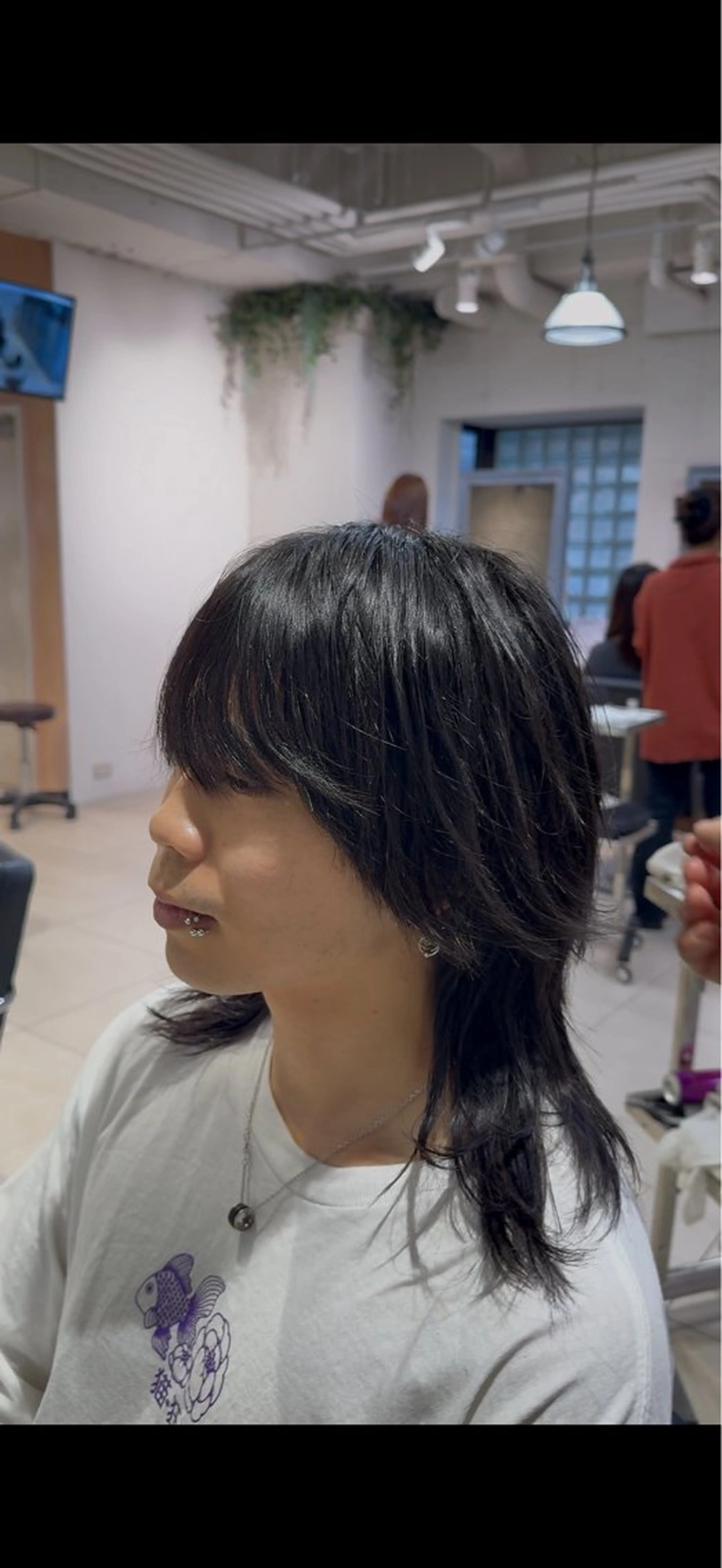 ミディアム メンズ メンズウルフカット ウルフカット NEXTzer0 メンズカット/パーマのヘアスタイル