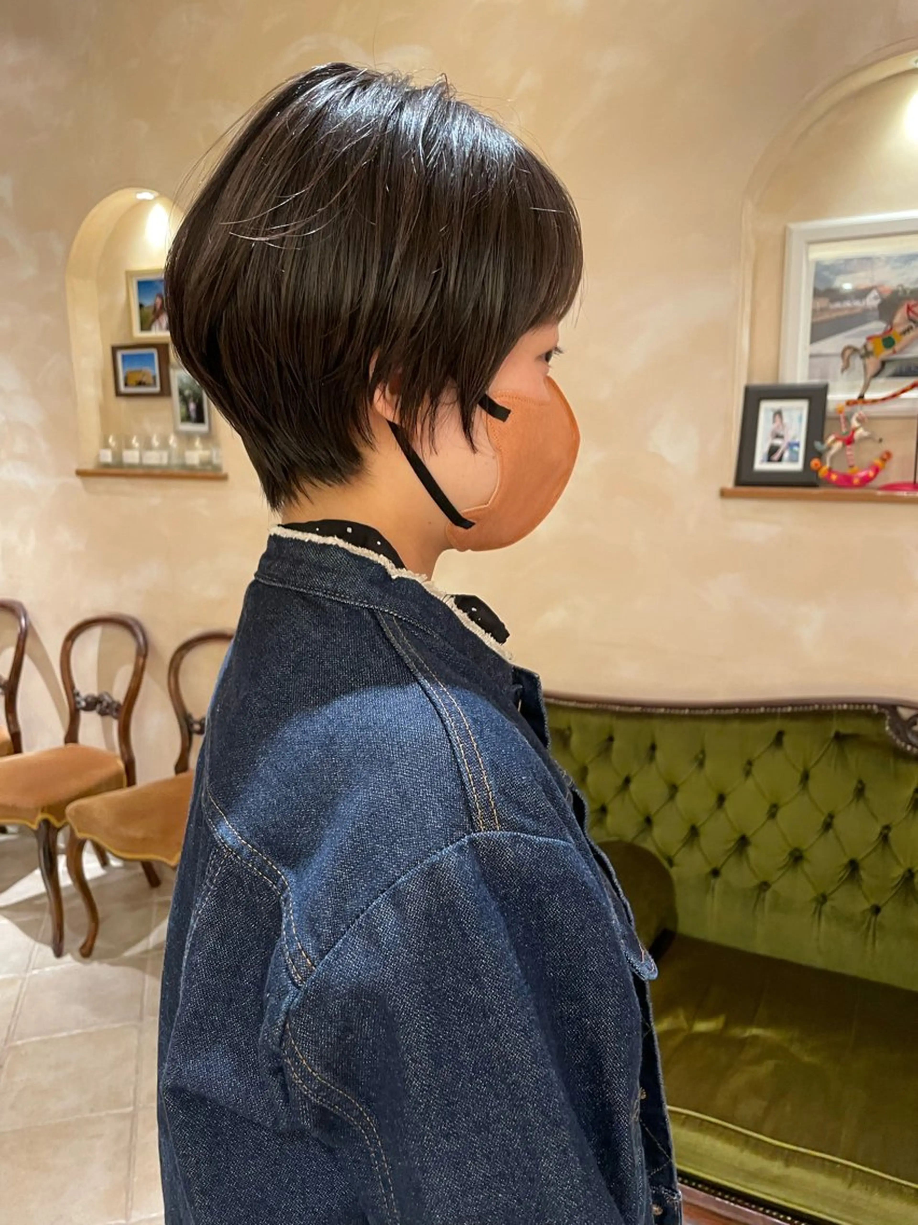 ショート ショートヘア BEAUTRIUM 265所属・カットモデル/ 大森弘貴のヘアスタイル