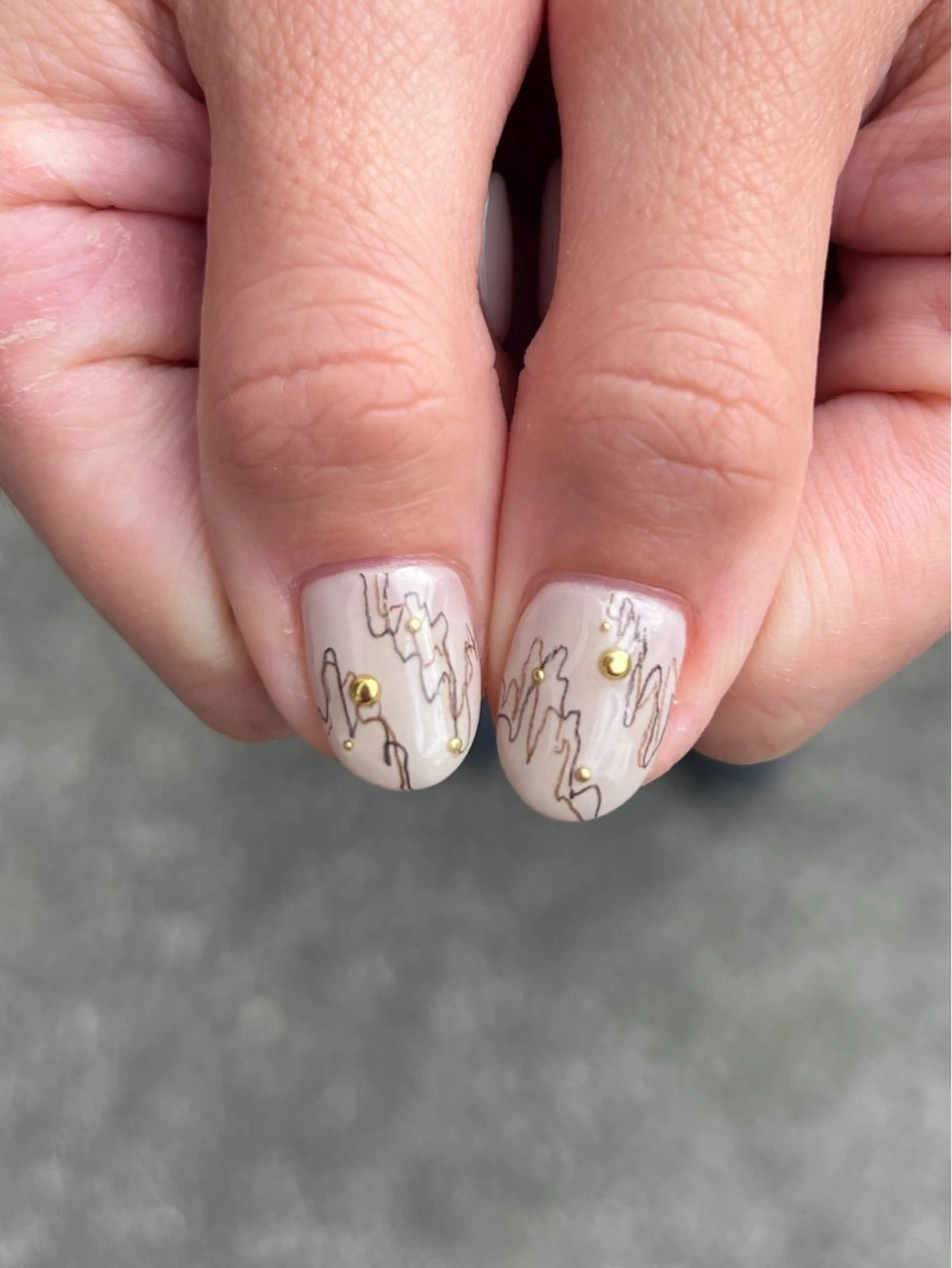 ネイル ハンドネイル ハンドケア Ri.nail オクマトモカのネイルデザイン