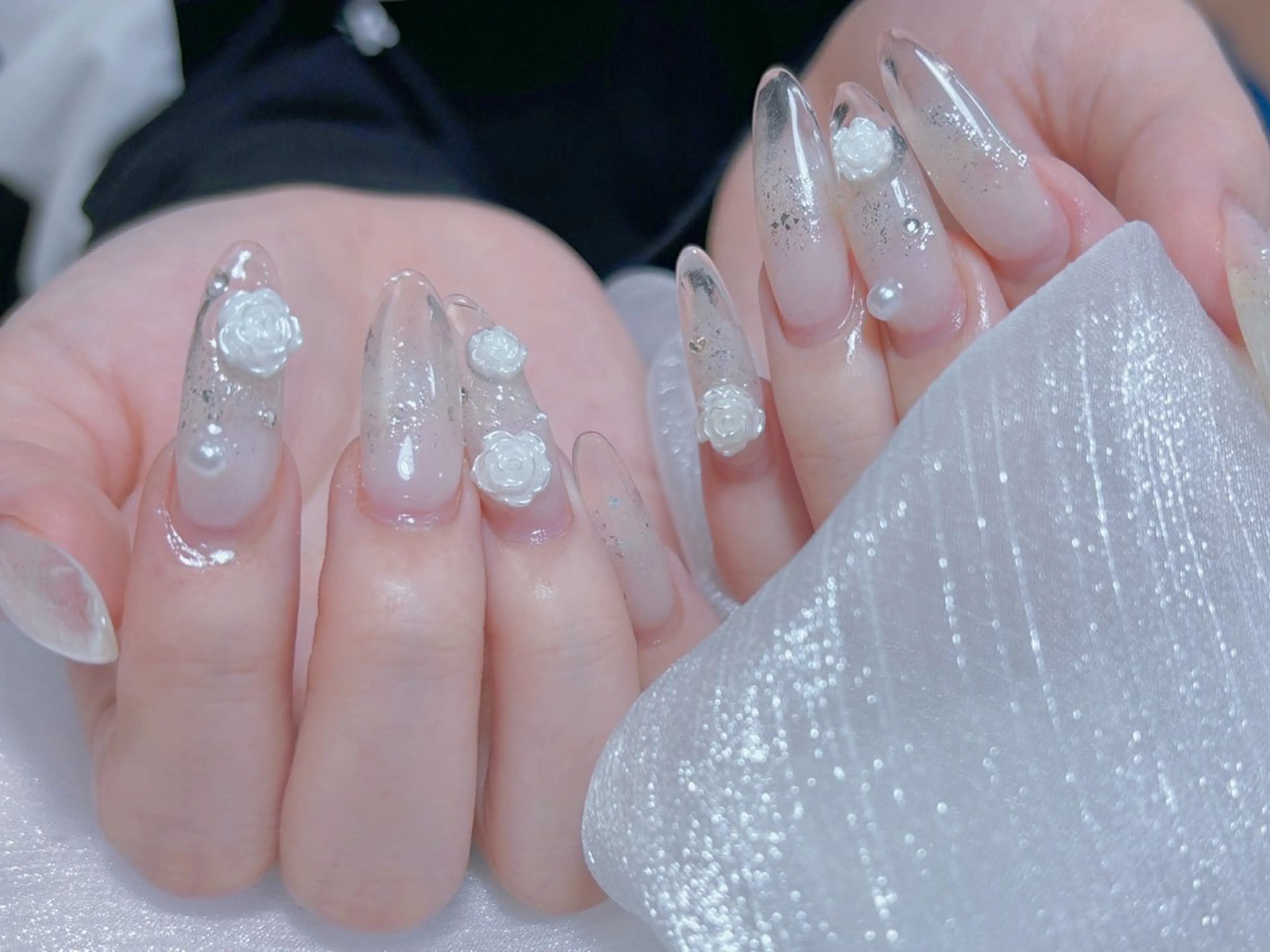 ネイル ハンドネイル ネイルサロンエクラ 🫧Shizukaのネイルデザイン