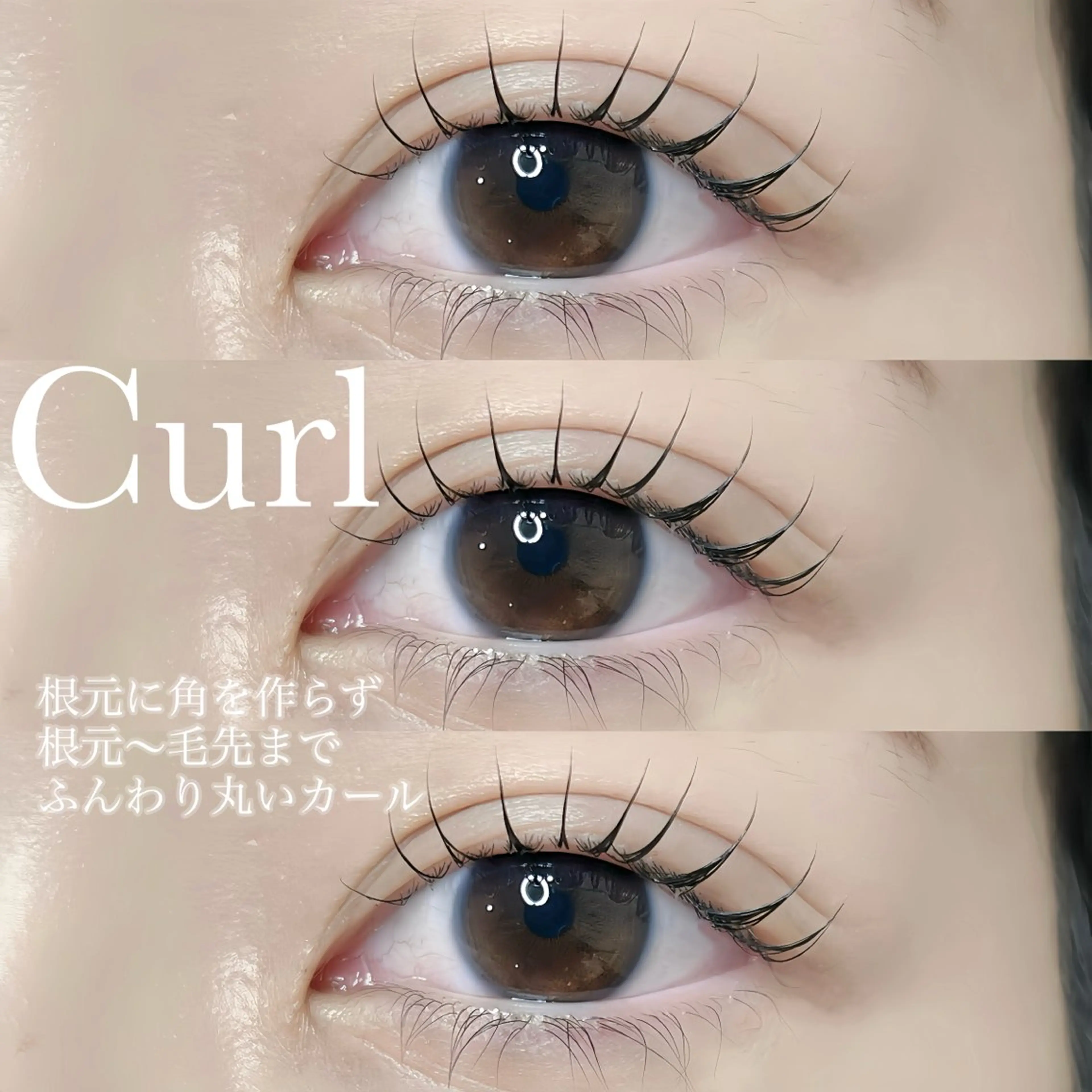 マツエク・マツパ LASH muse .のマツエク・マツパデザイン