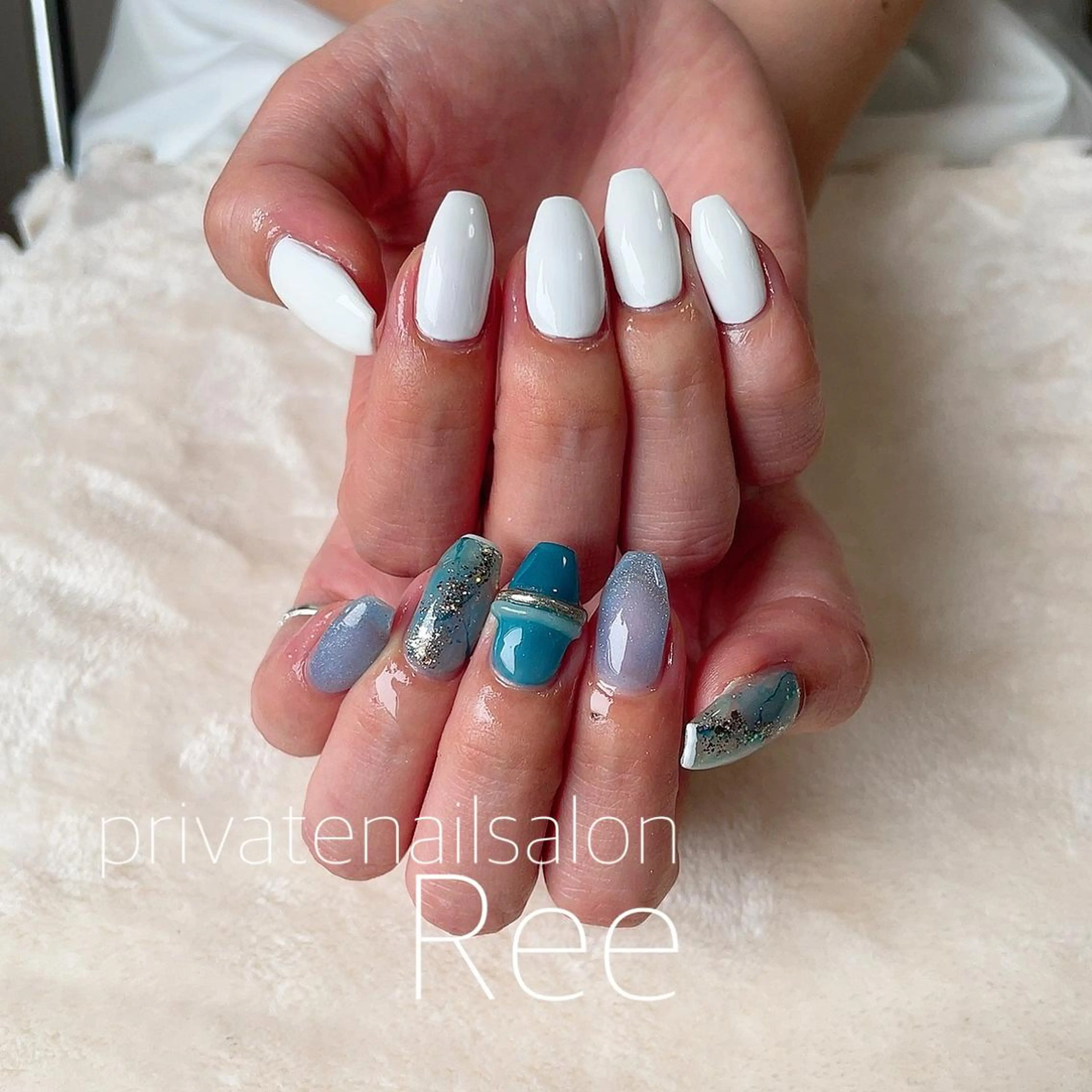 ネイル 知花 梨花のネイルデザイン