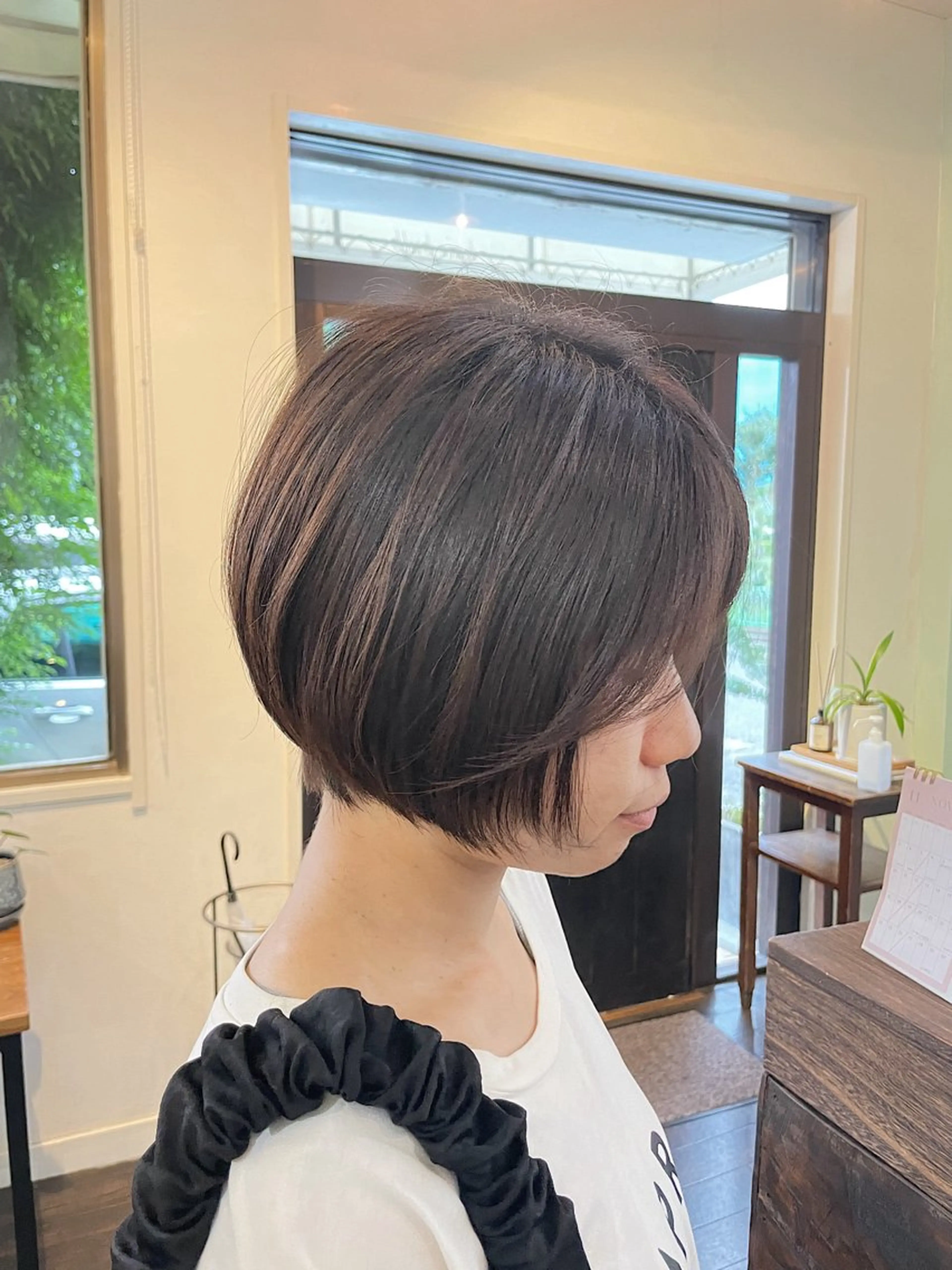 ショート カット ヘアカラー トリートメント hair bulb所属・三國 栞音のヘアスタイル