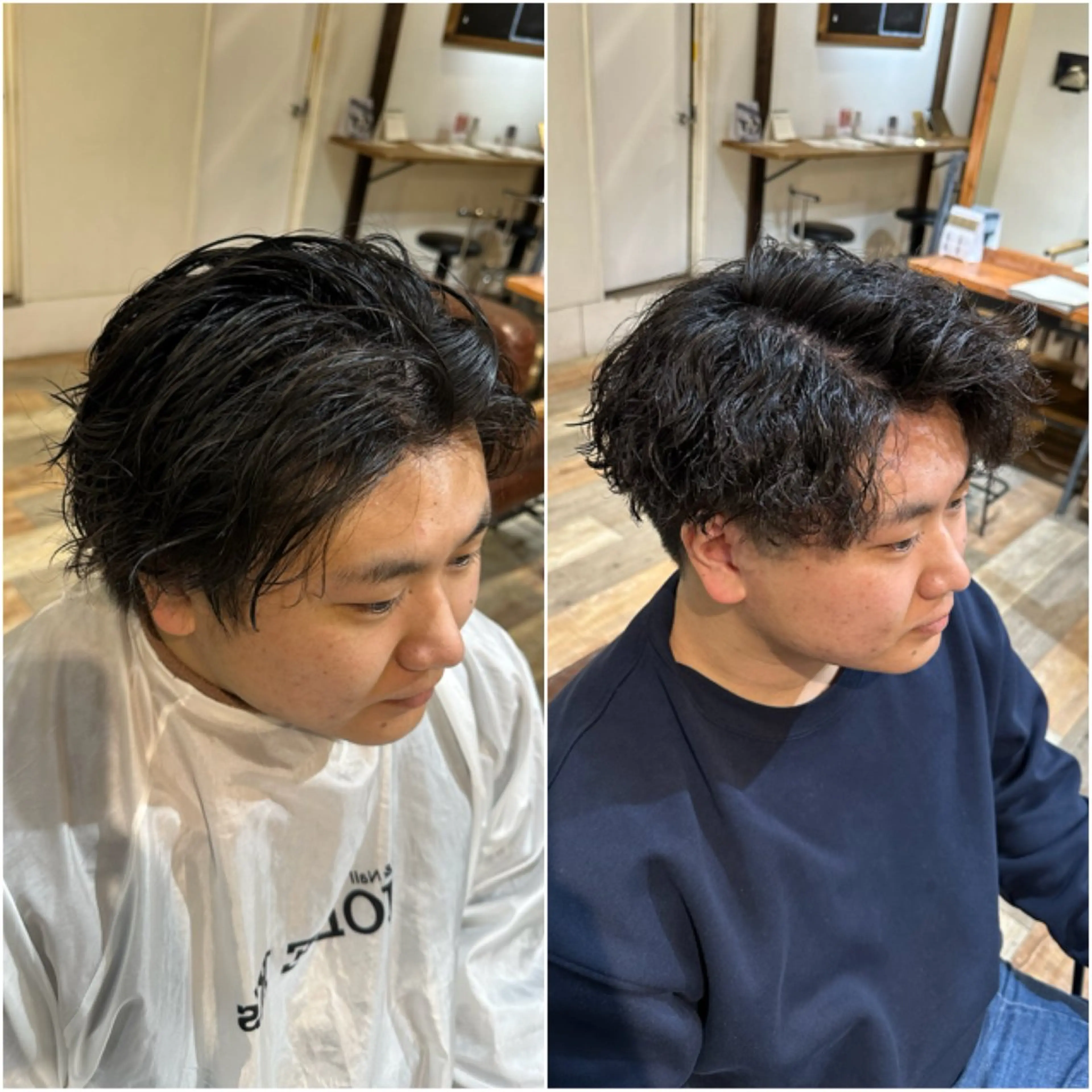 メンズ カット パーマ 似合わせカット/ メンズ特化　/遥冬のヘアスタイル