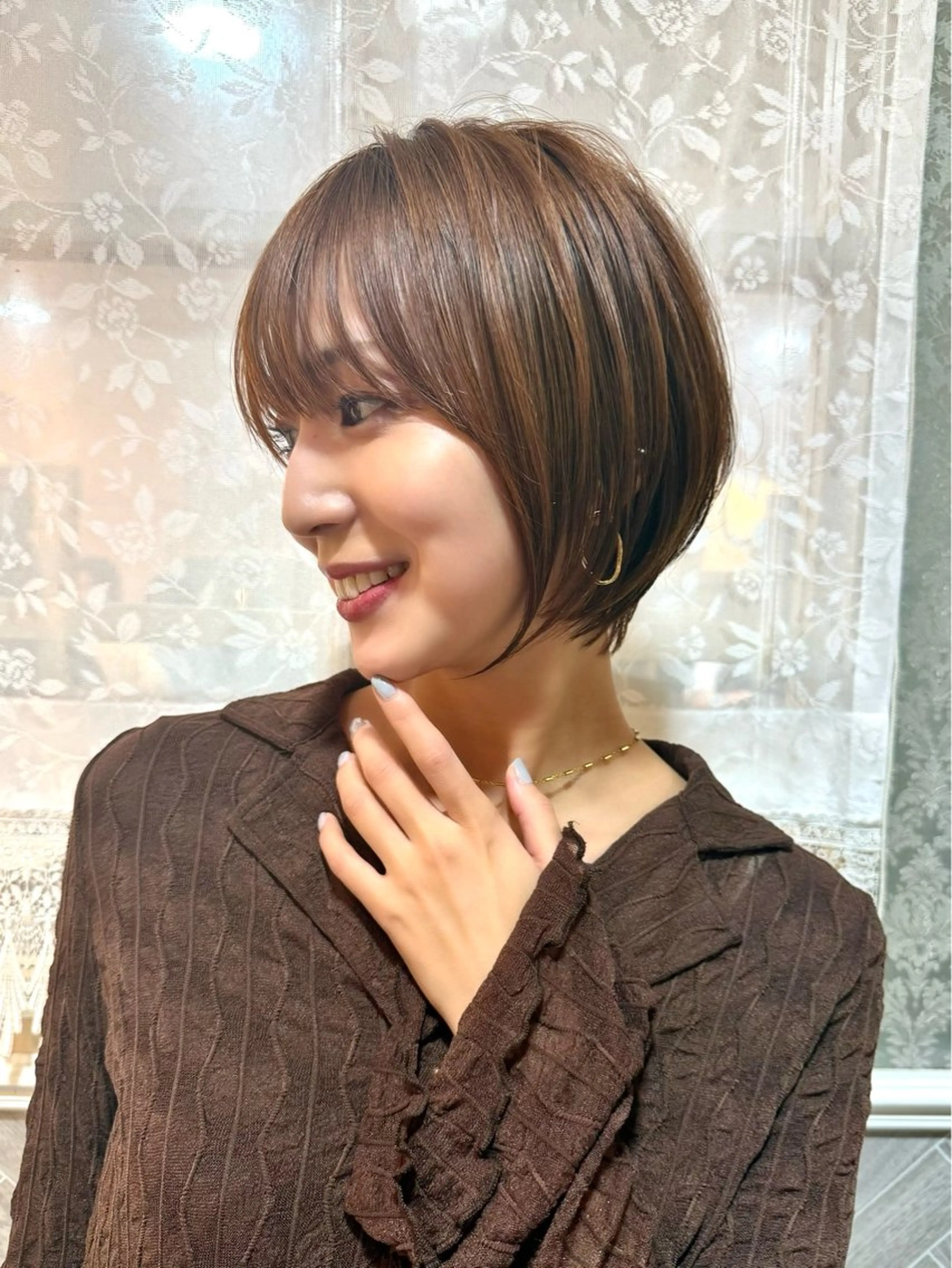 ショート カット ヘアカラー トリートメント 大人美人ショート 杉浦主馬のヘアスタイル