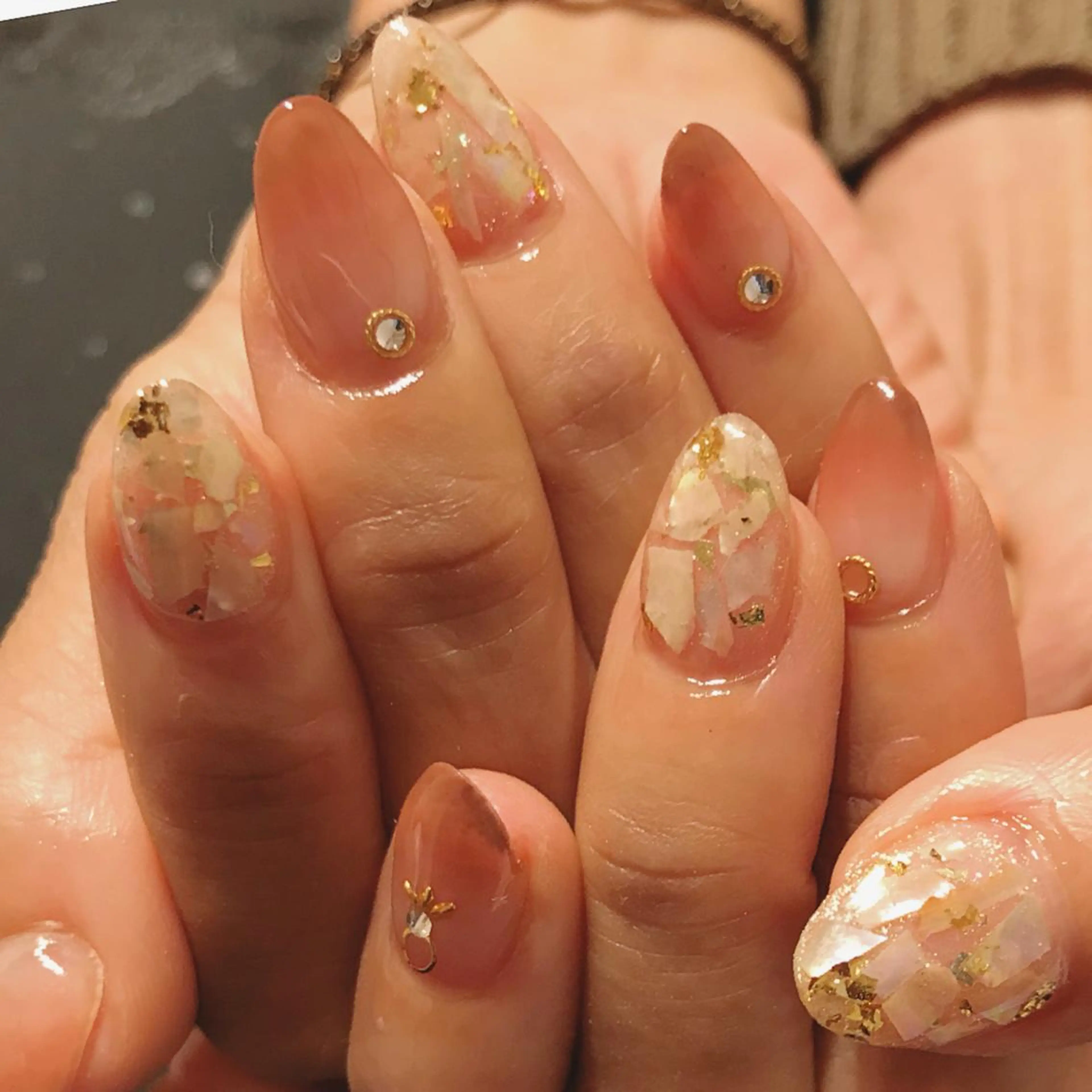 ミディアム ネイル MKY salonのネイルデザイン