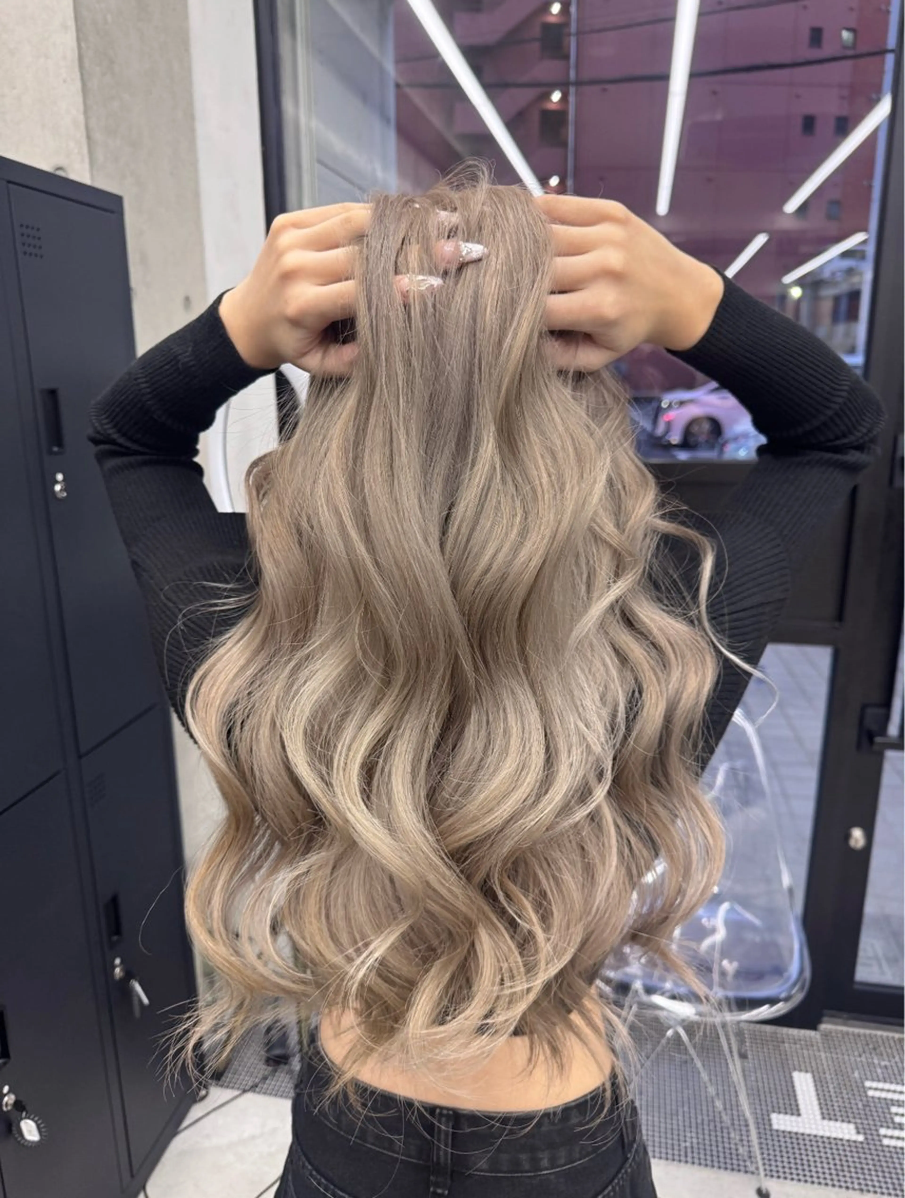 カラー ヘアカラー 和木坂 日美のヘアスタイル