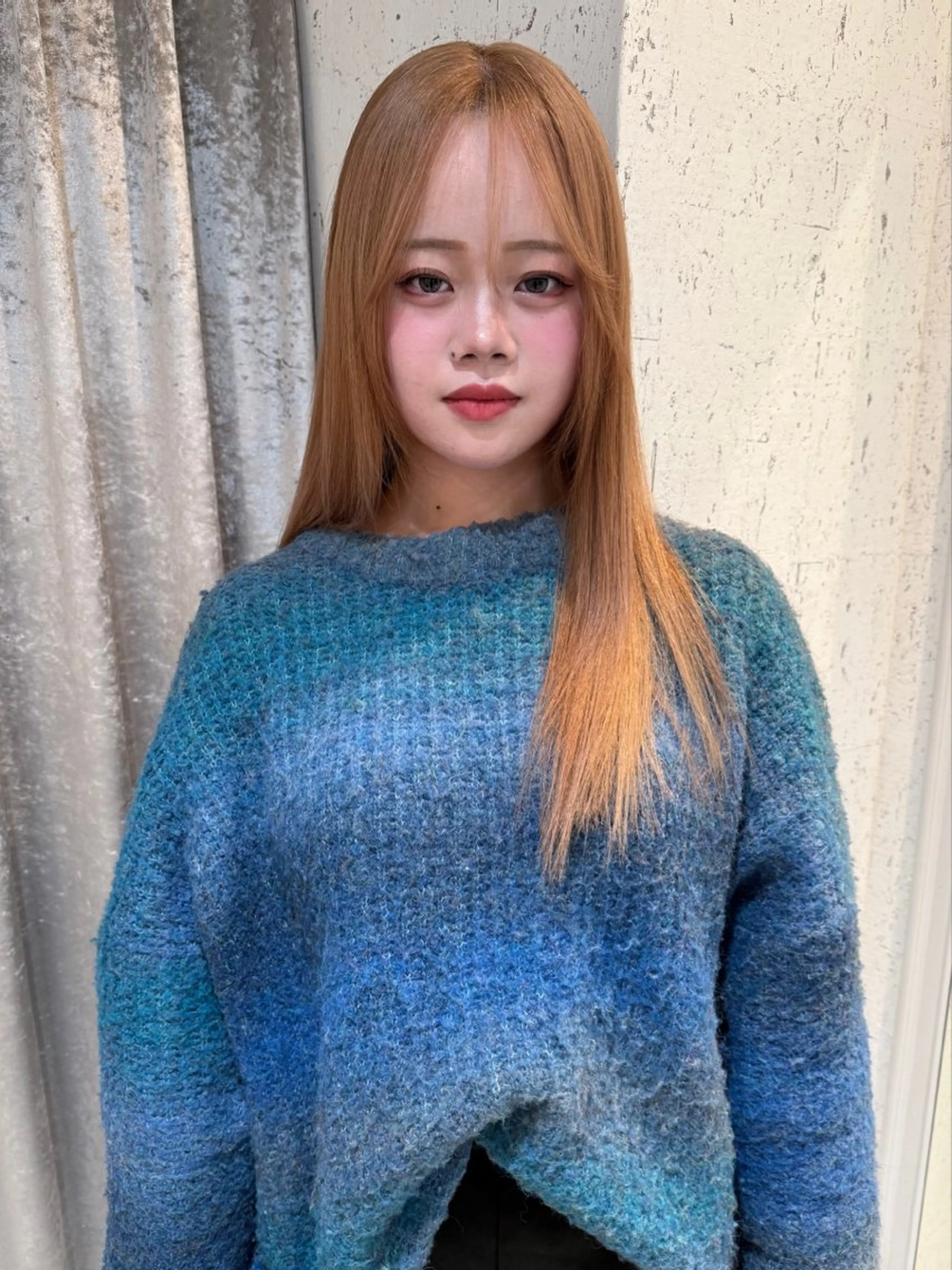 セミロング カラー カット ヘアカラー トリートメント mai / linoah˚✧のヘアスタイル