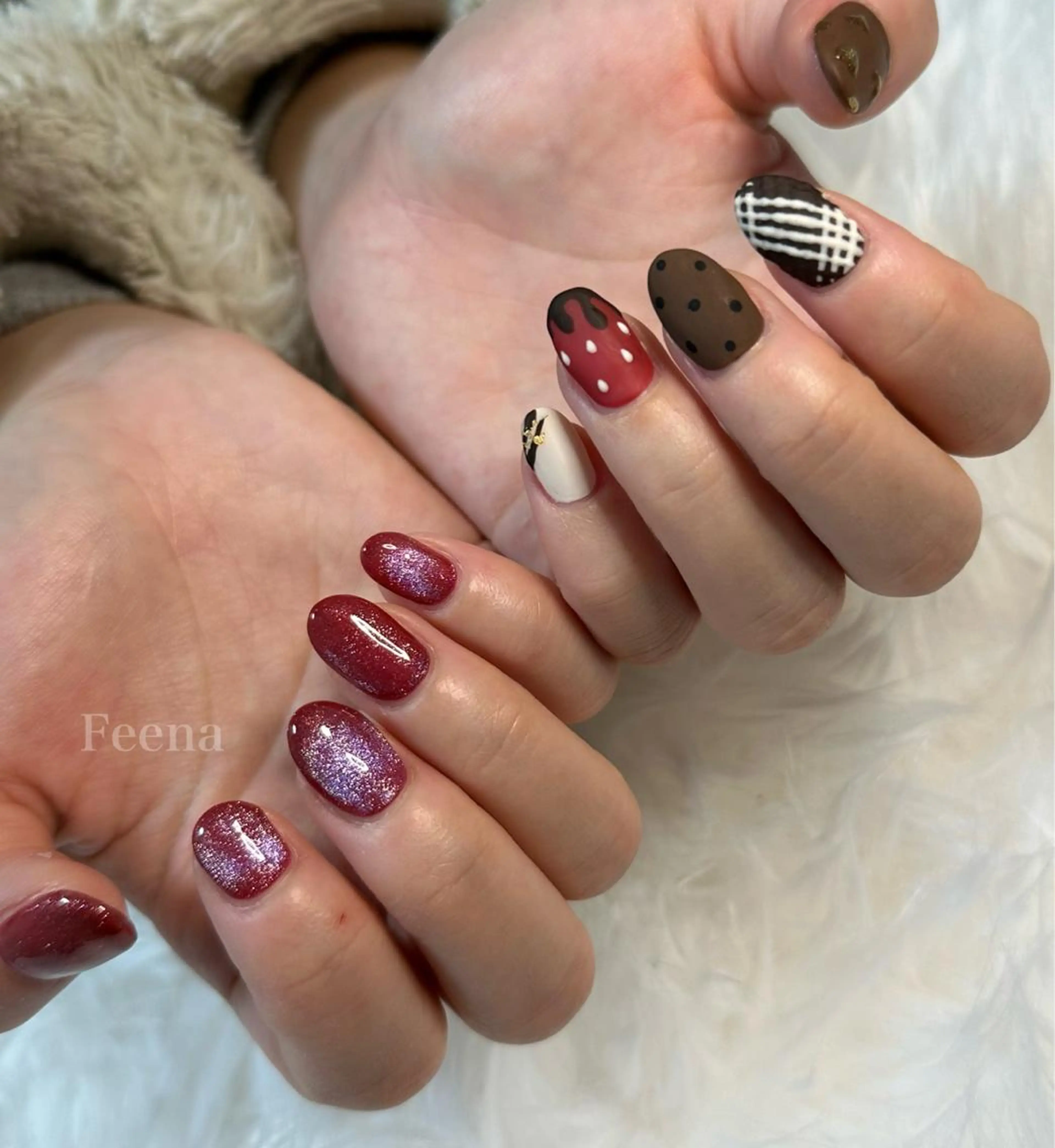 ネイル amu nail. RINAのネイルデザイン