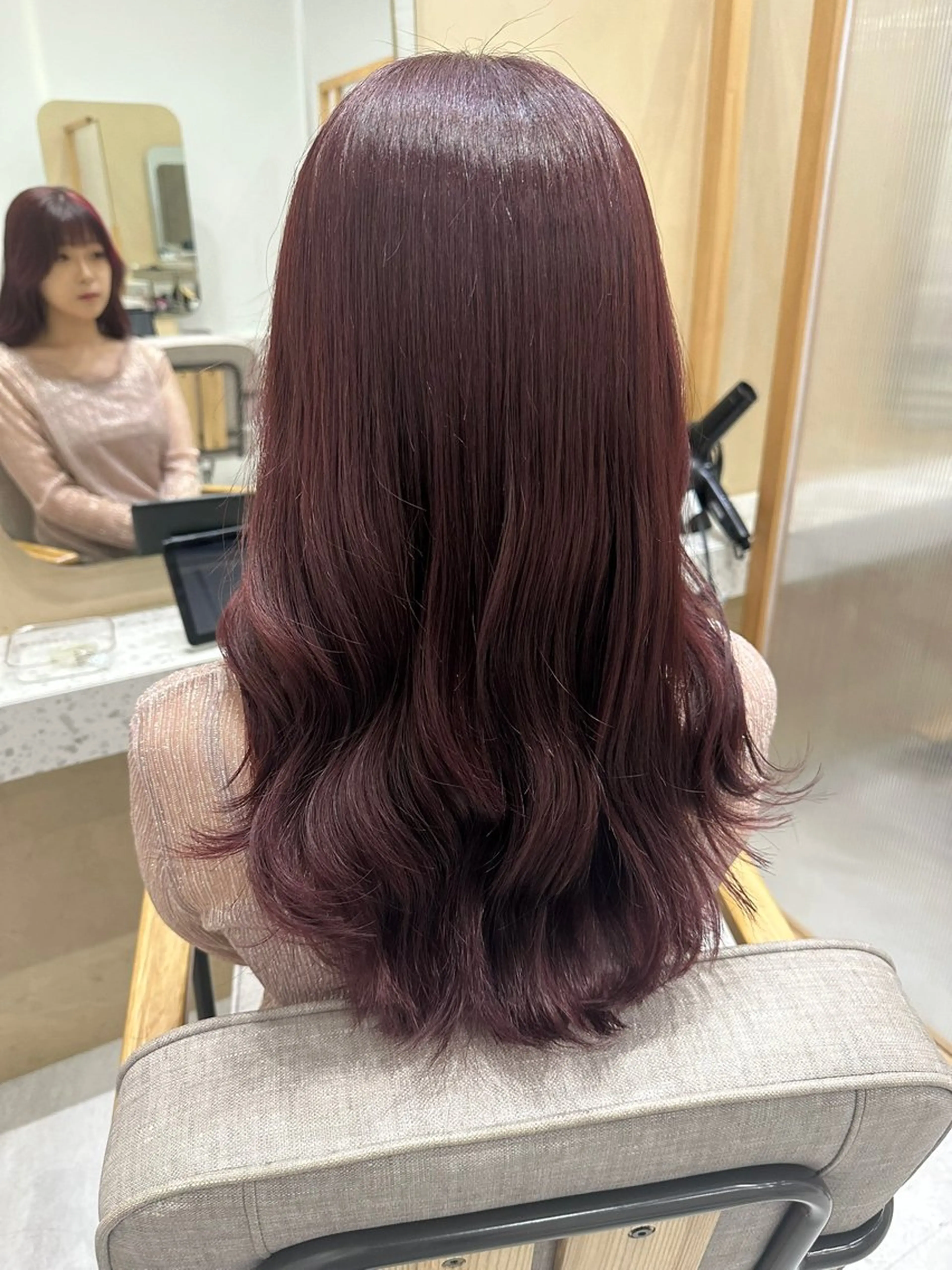 ロング カット ヘアカラー トリートメント 🌜美髪矯正/艶髪 /ボブ/こころ🌛のヘアスタイル